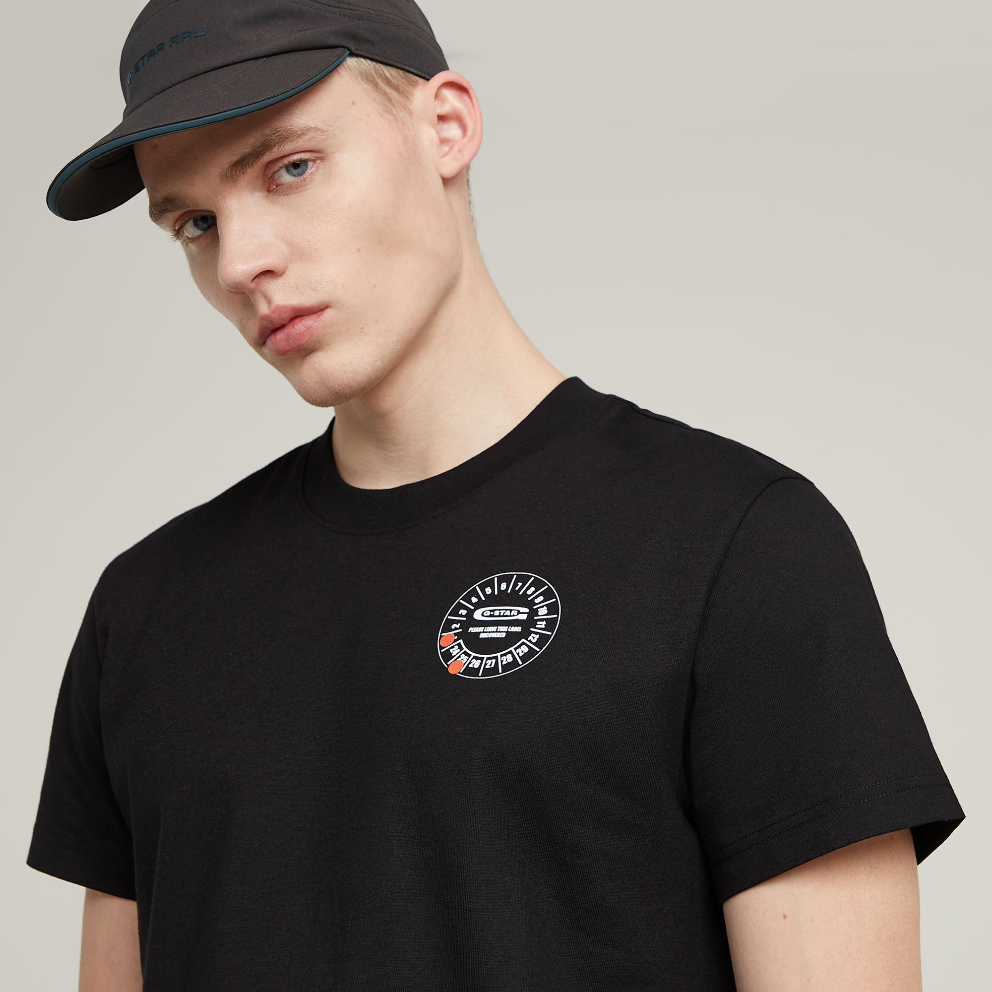G-Star RAW Gauge T-Shirt Zwart Heren