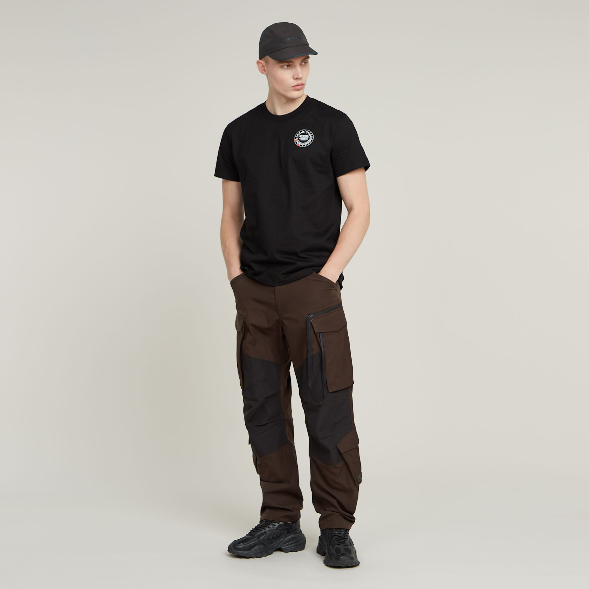 G-Star RAW Gauge T-Shirt Zwart Heren