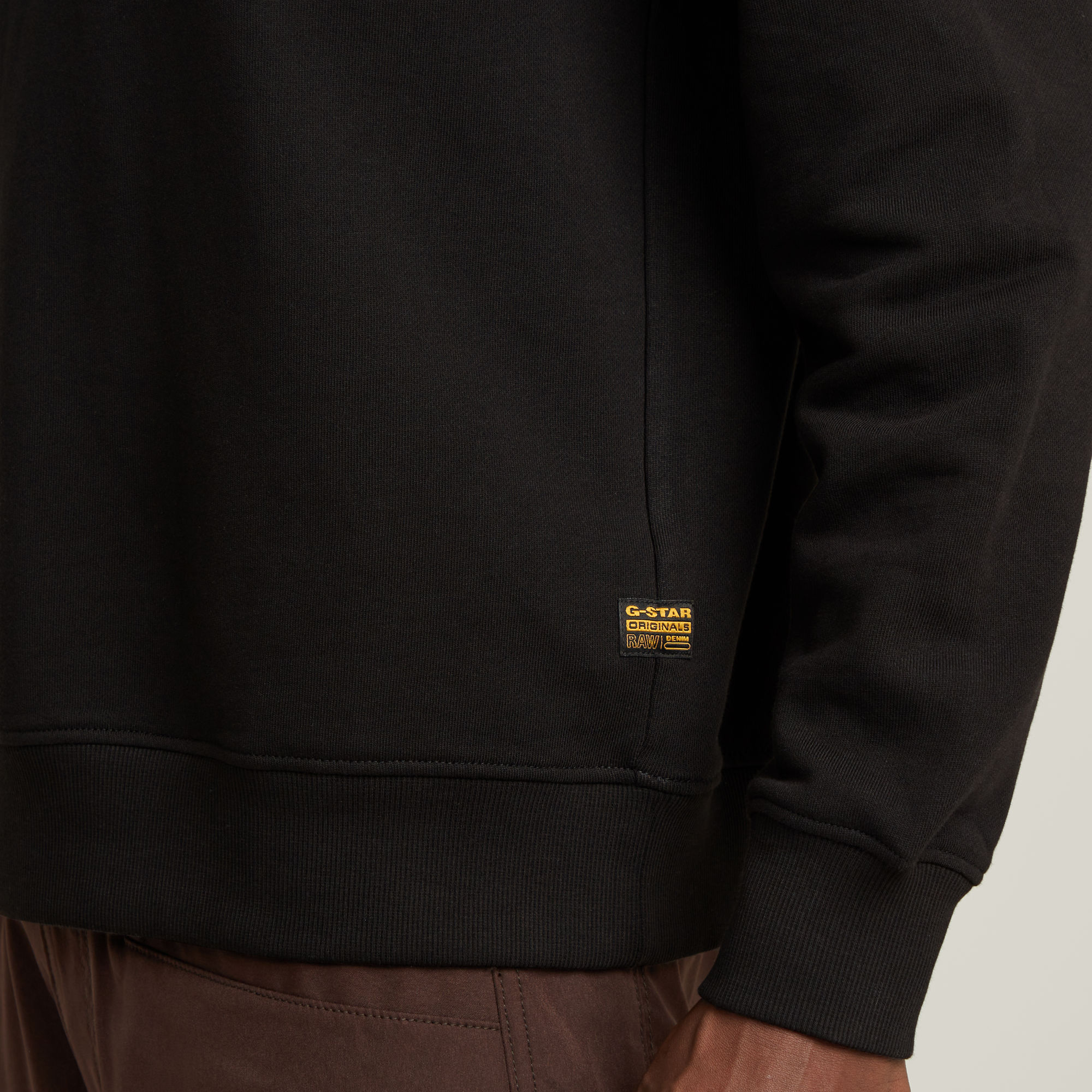 G-Star RAW Gauge Loose Sweater Zwart Heren