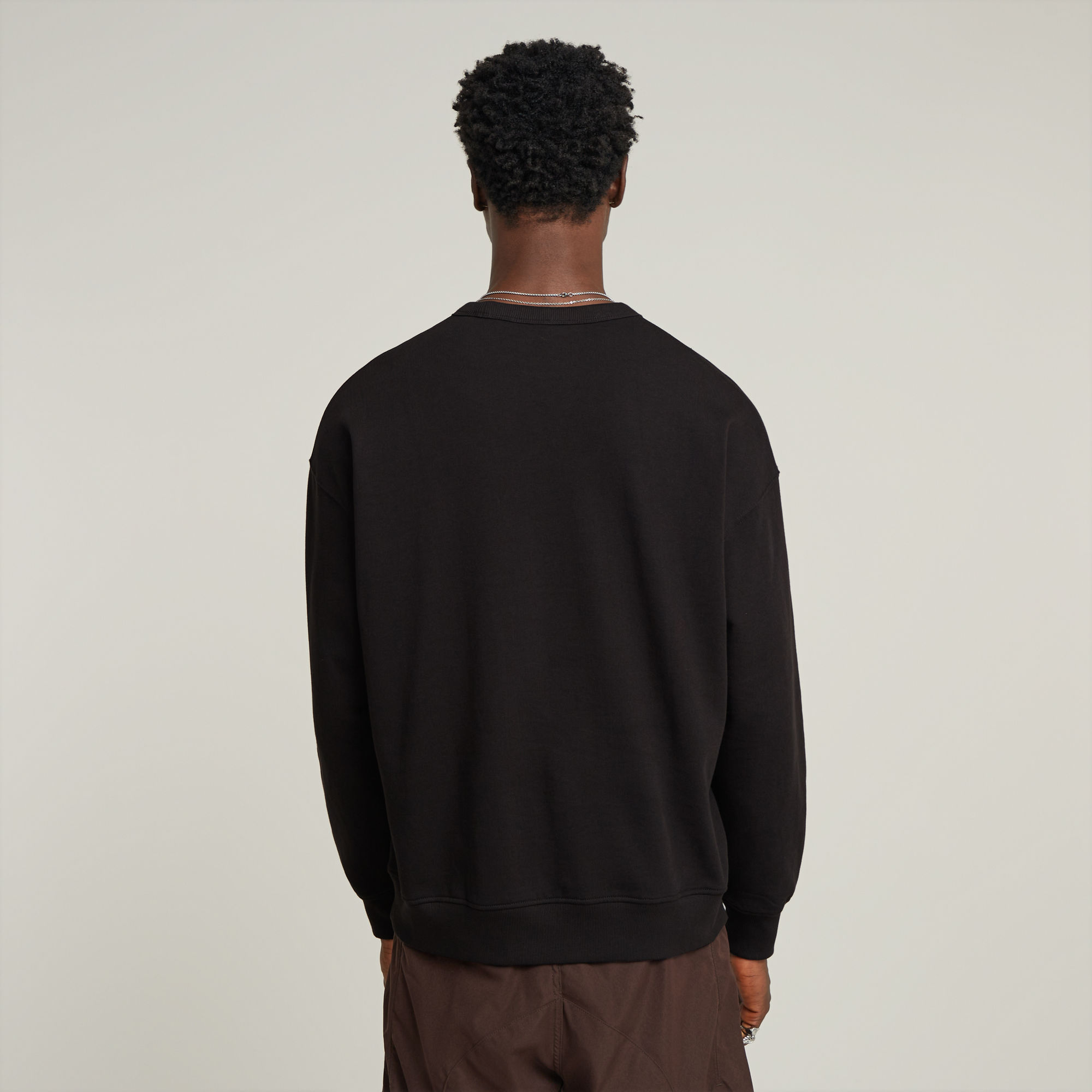 G-Star RAW Gauge Loose Sweater Zwart Heren
