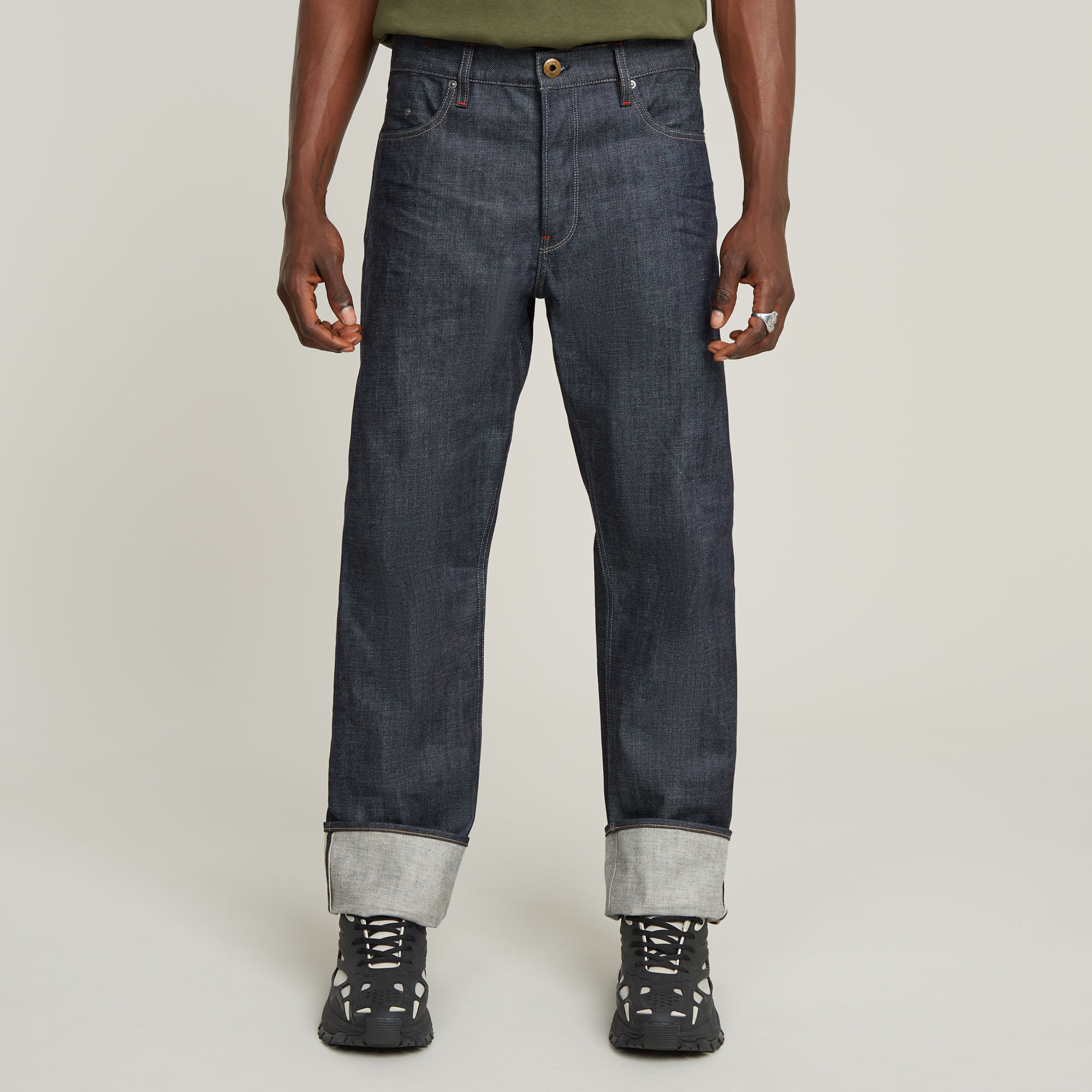 

Dakota Regular Straight Jeans - Dark blue - Men