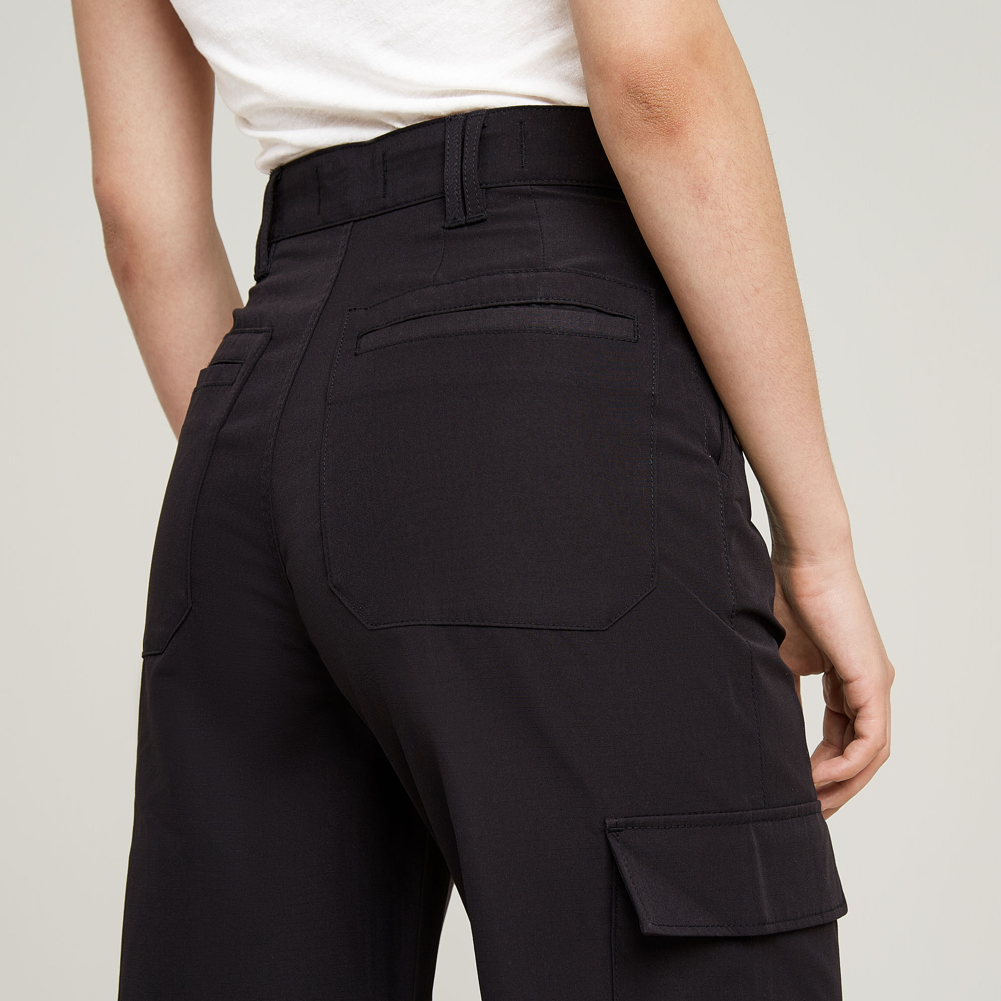 G-Star RAW High Waist Cargobroek Zwart Dames