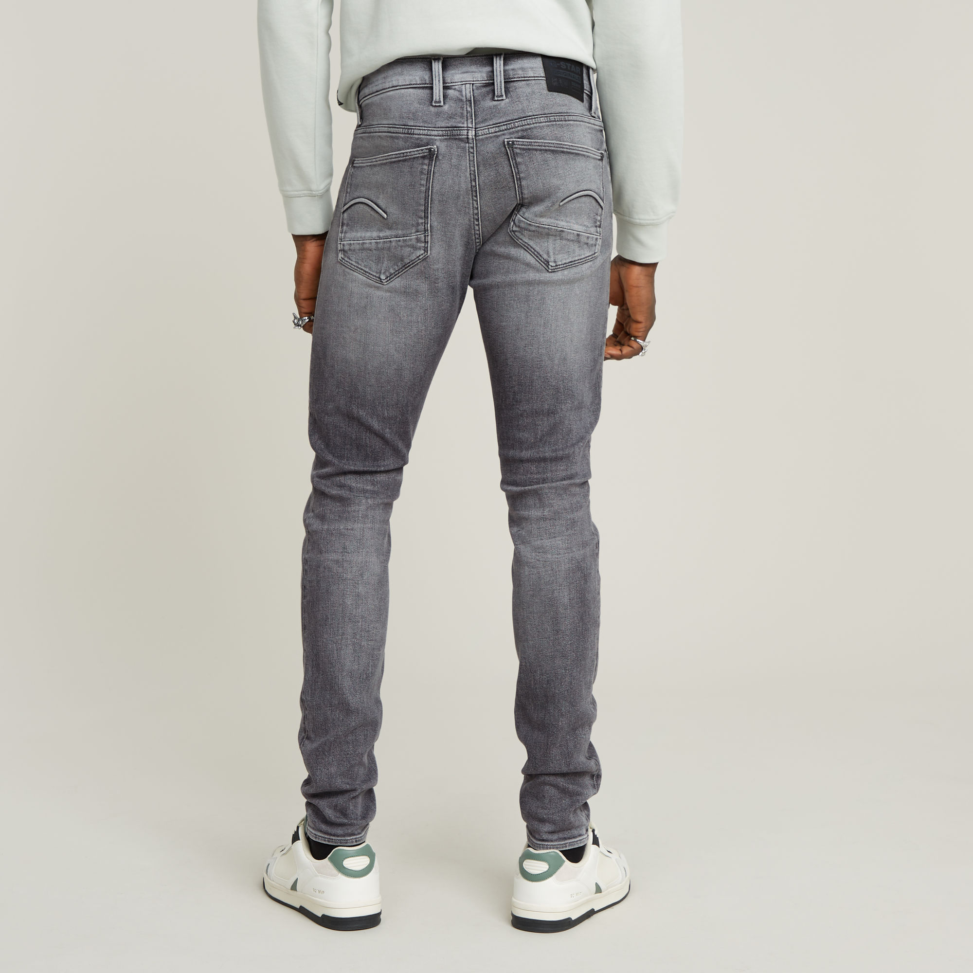 G-Star RAW Revend FWD Skinny Jeans Grijs Heren