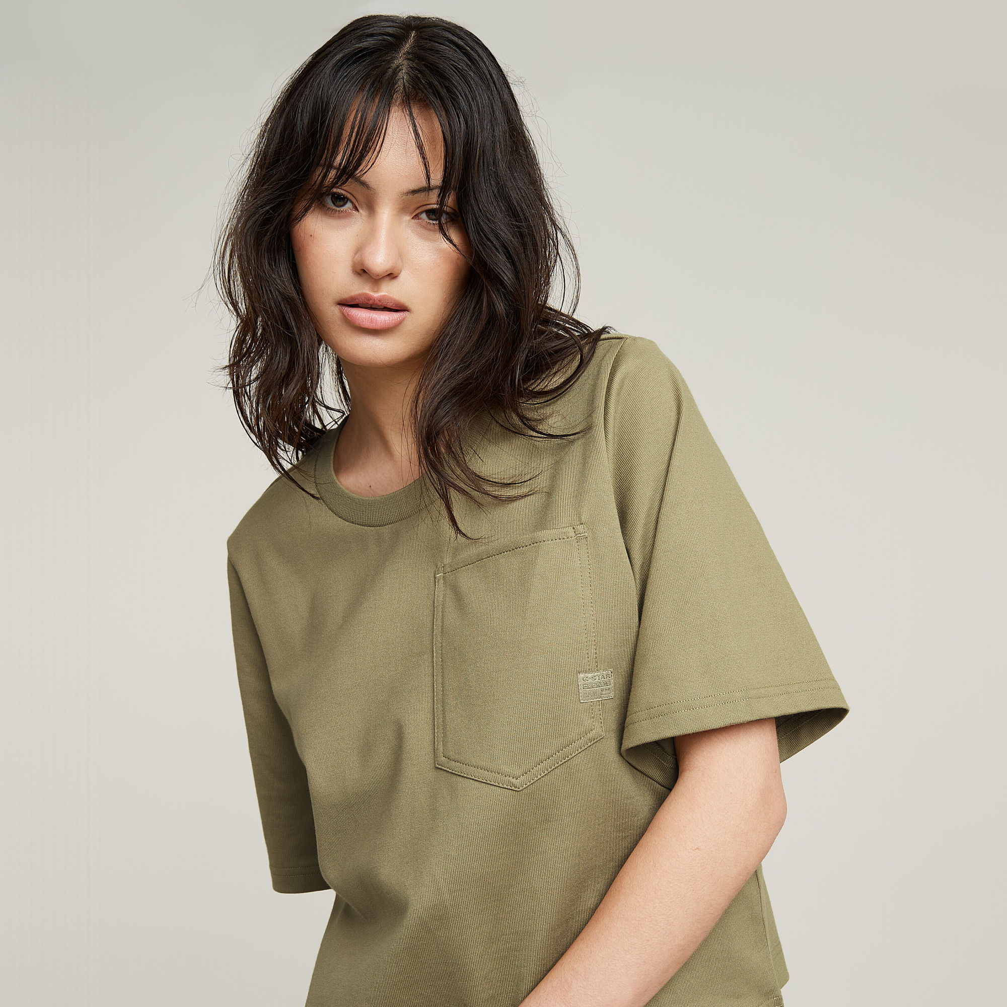 G-Star RAW Pocket Top Groen Dames