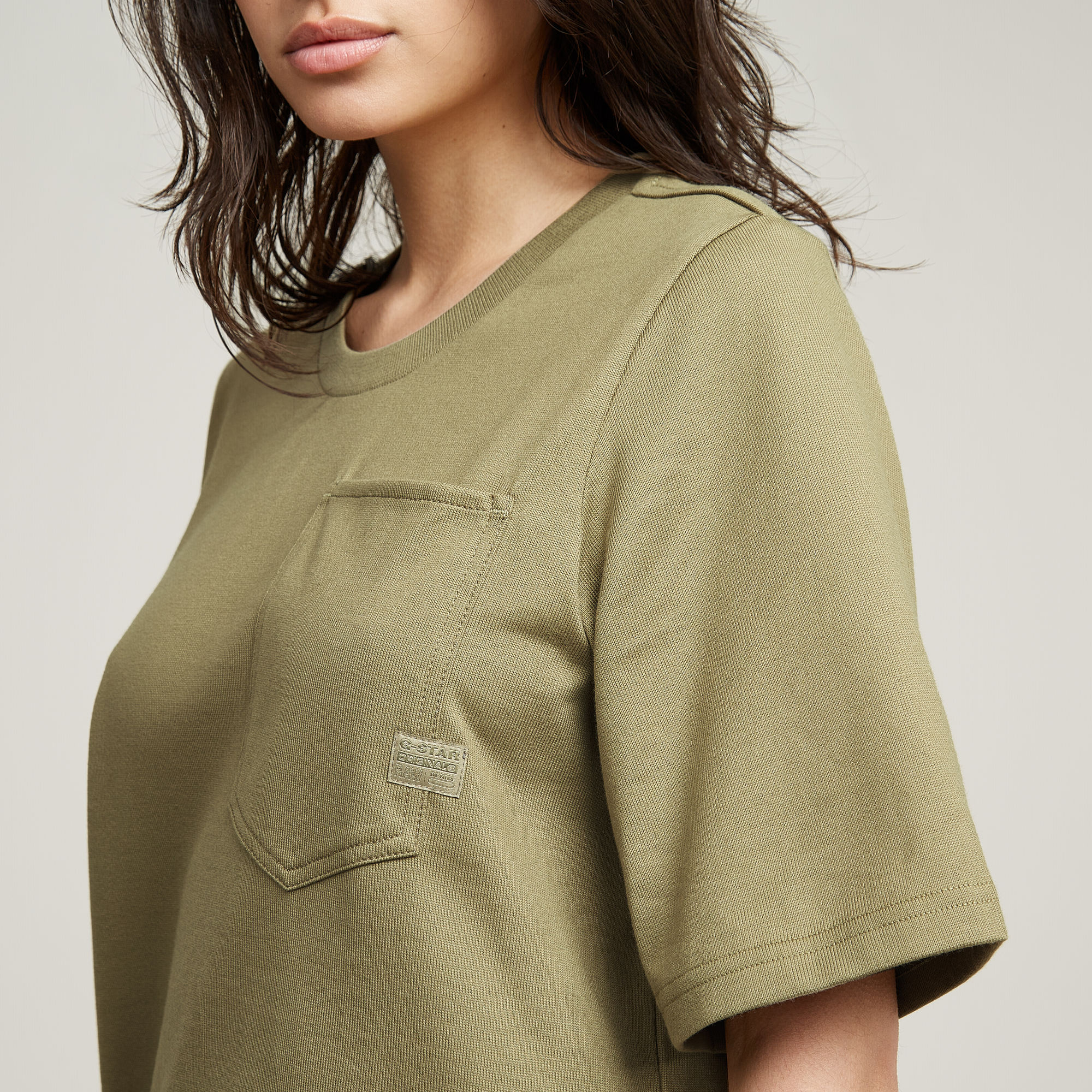 G-Star RAW Pocket Top Groen Dames