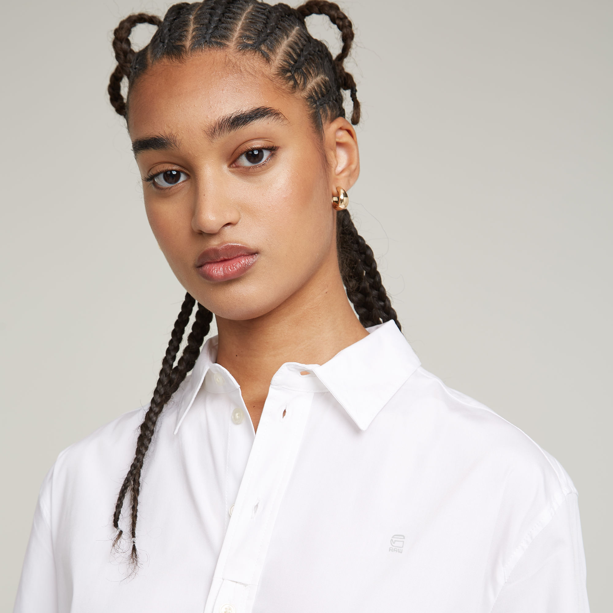 G-Star RAW Boyfriend Shirt Wit Dames