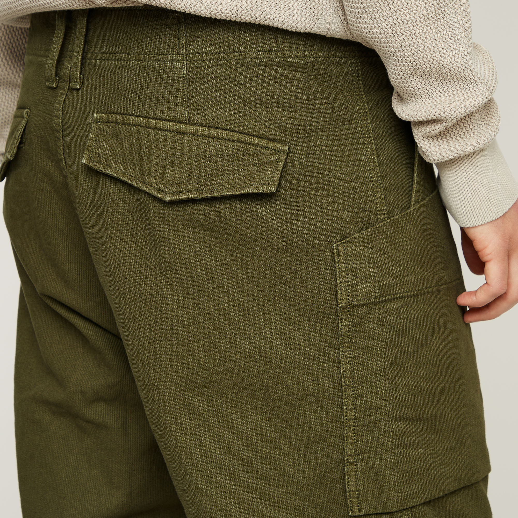 G-Star RAW Fatigue Relaxed Tapered Broek Groen Heren