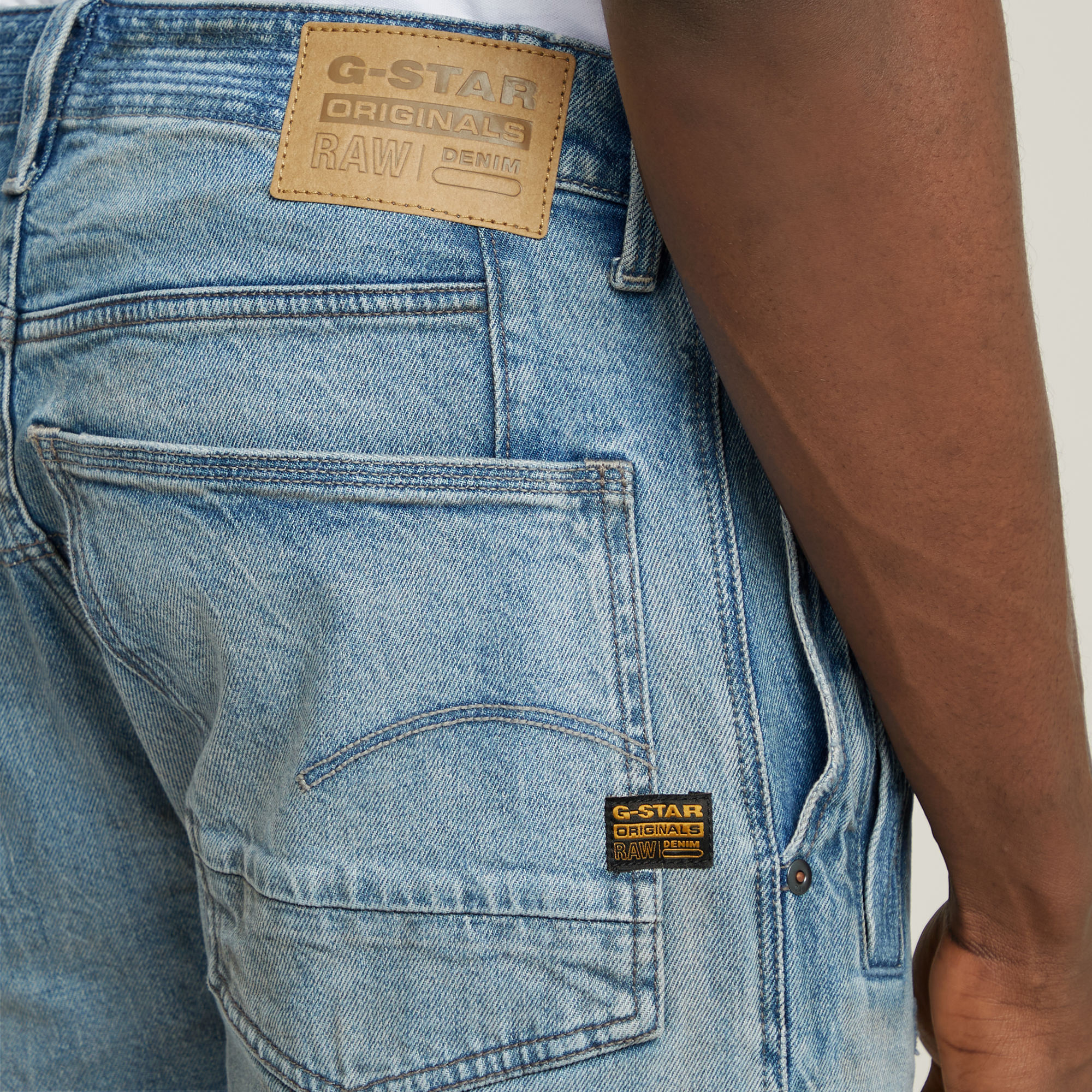 G-Star RAW Diver 3D Slim Jeans Midden blauw Heren