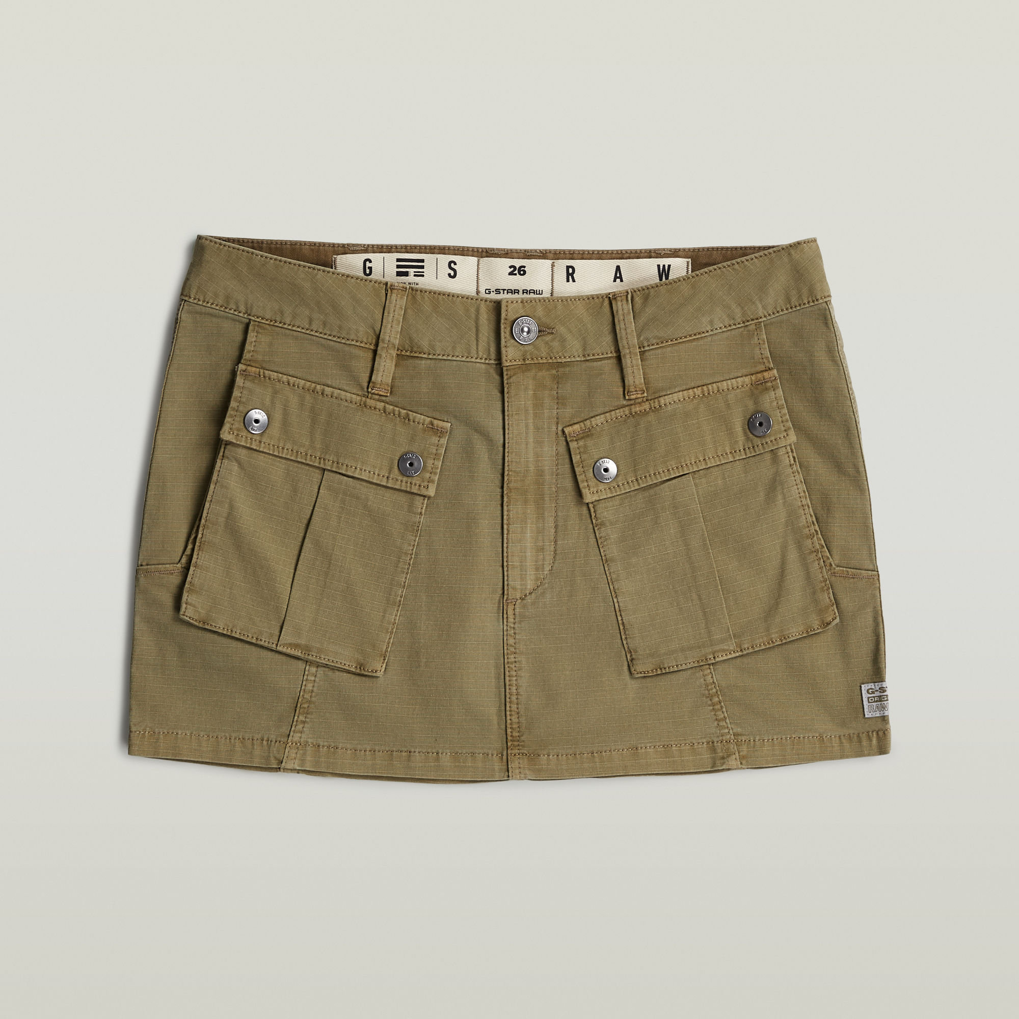 G-Star RAW Minirok Cargo Groen Dames