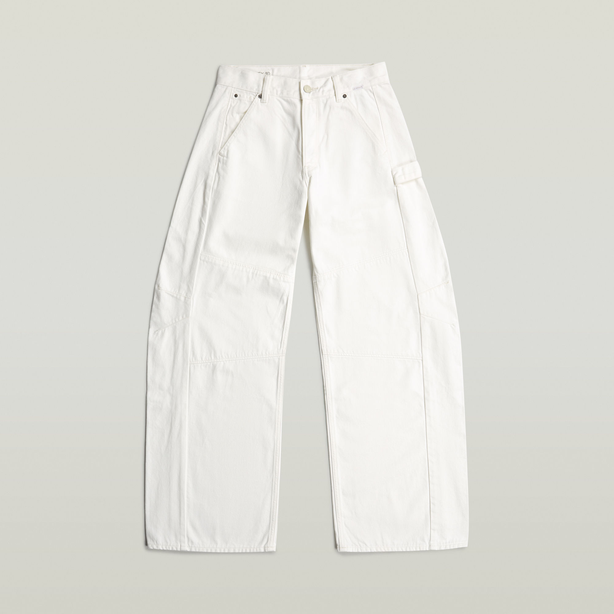 G-Star RAW Bowey 3D Extreme Carpenter Loose Jeans Wit Dames