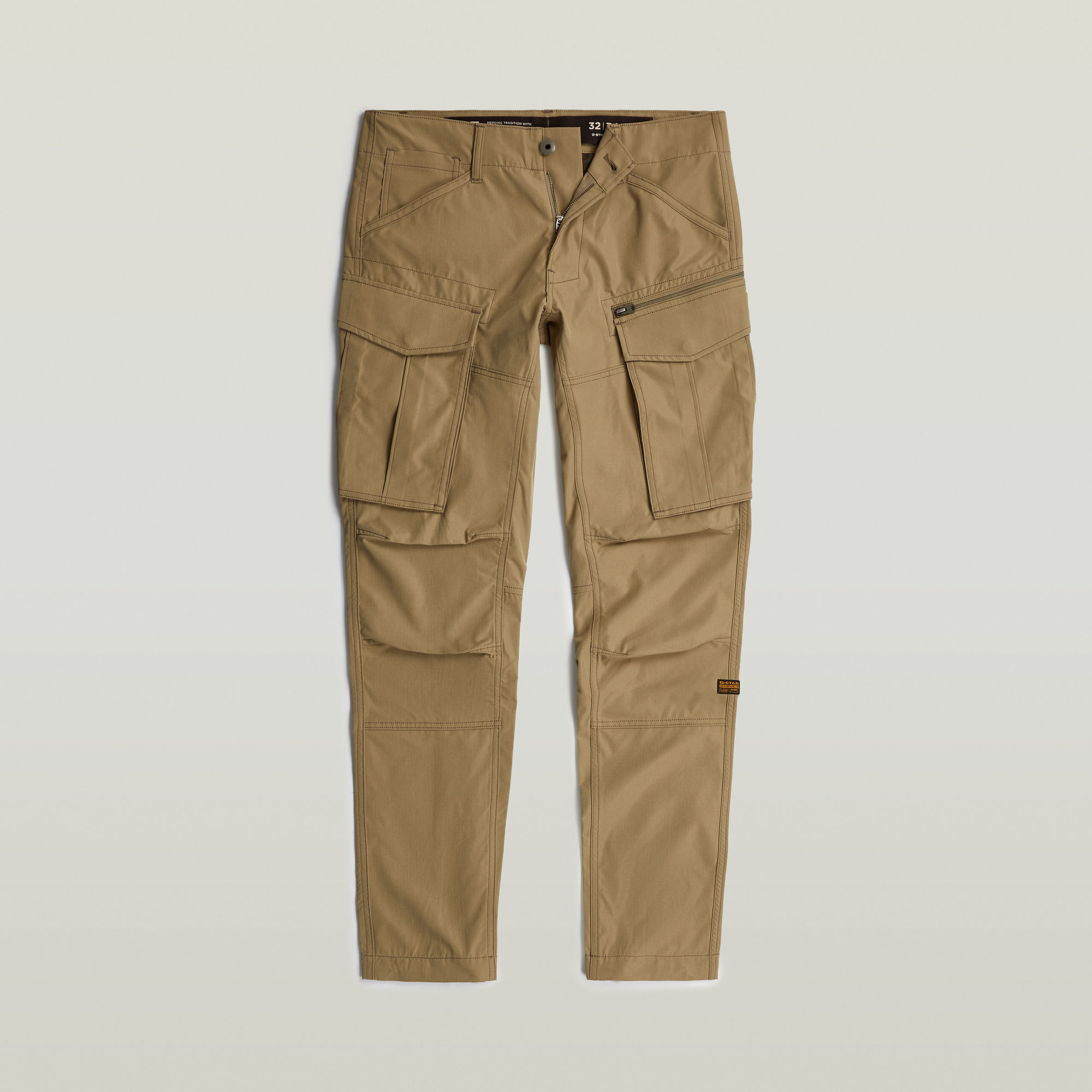 G-Star RAW Rovic Zip 3D Regular Tapered Broek Groen Heren