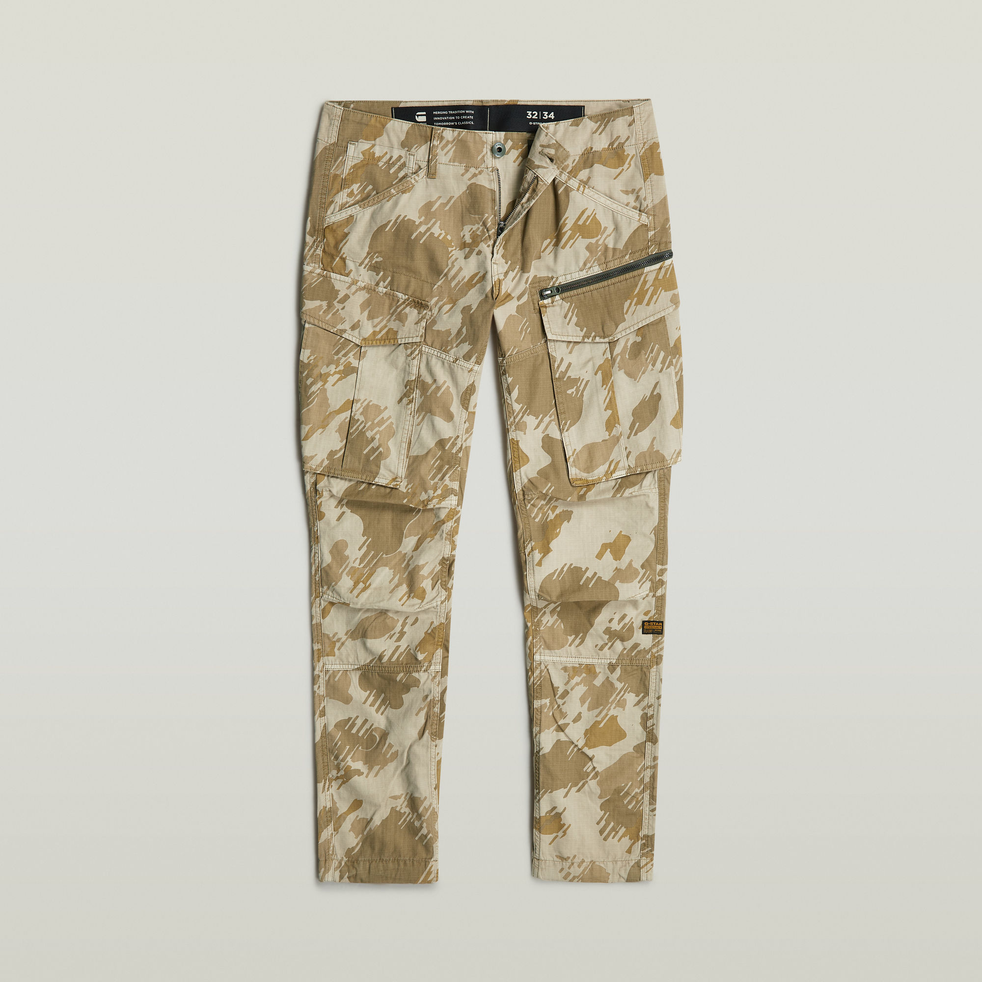 G-Star RAW Rovic Broek Zip 3D Regular Tapered Meerkleurig Heren