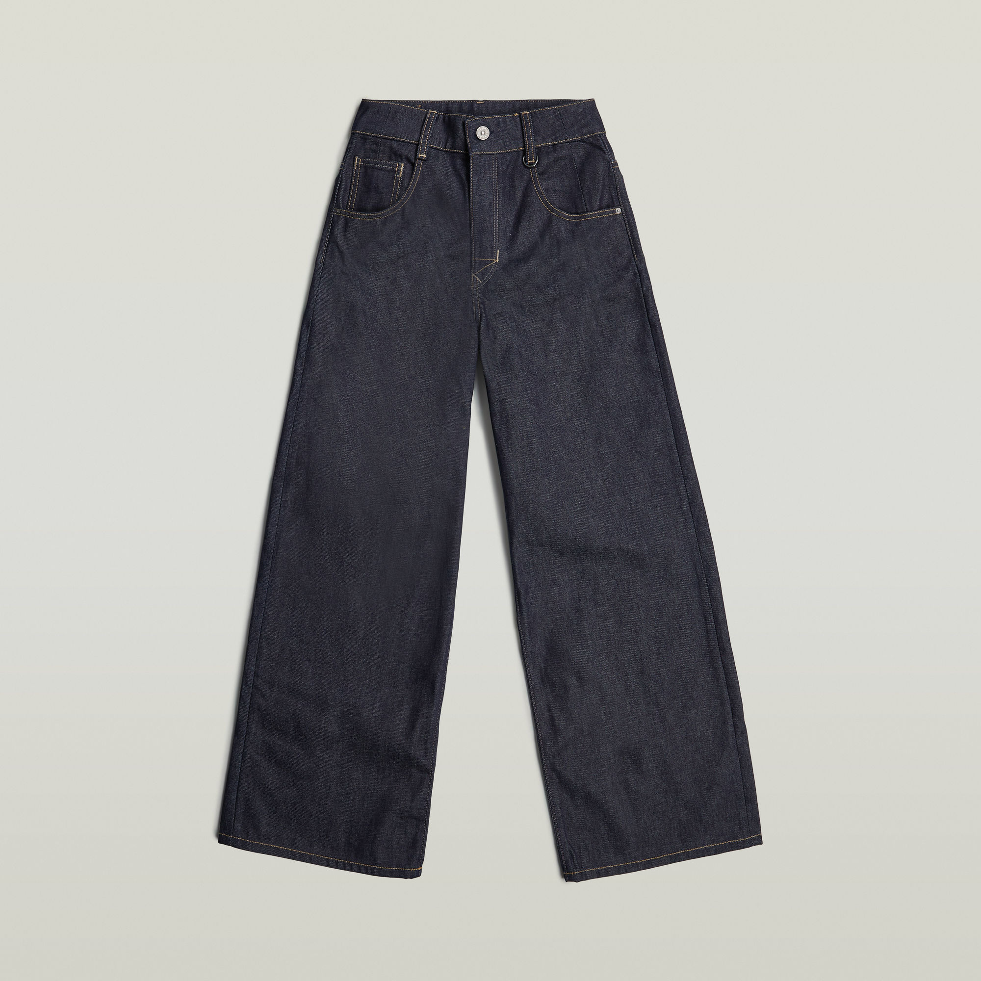 G-Star RAW Skater Long Pocket High Loose Jeans Donkerblauw Dames
