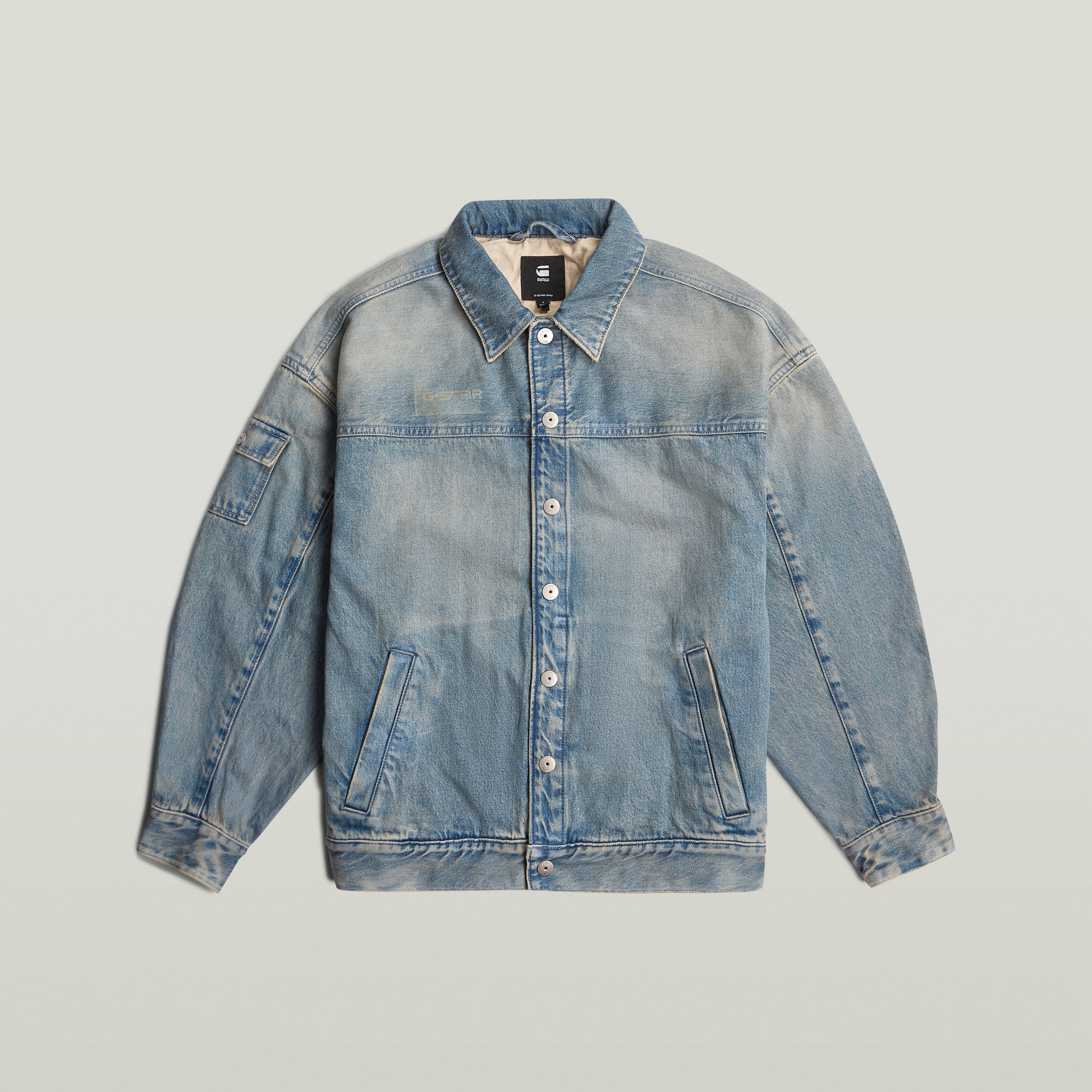 G-Star RAW Long Drifter Jack Lichtblauw Dames