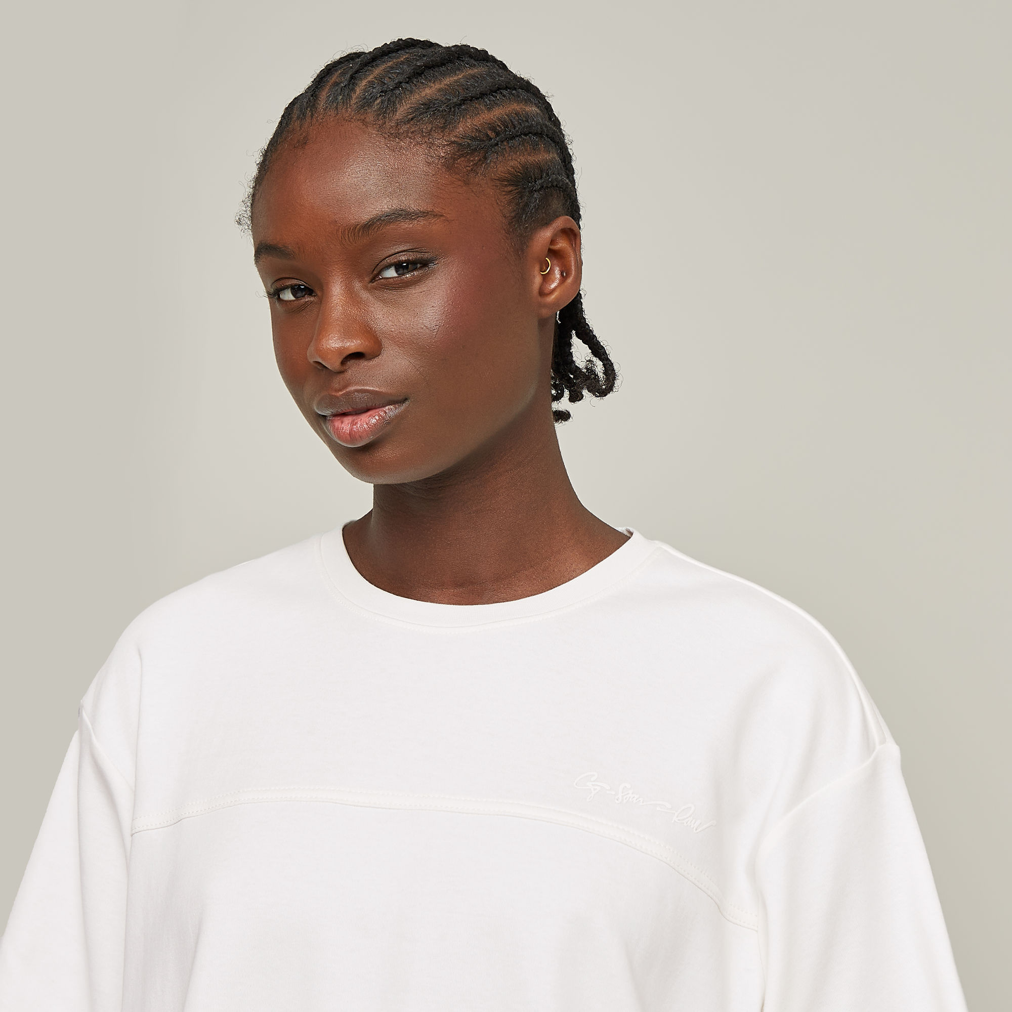 G-Star RAW G-Script Loose Top Wit Dames