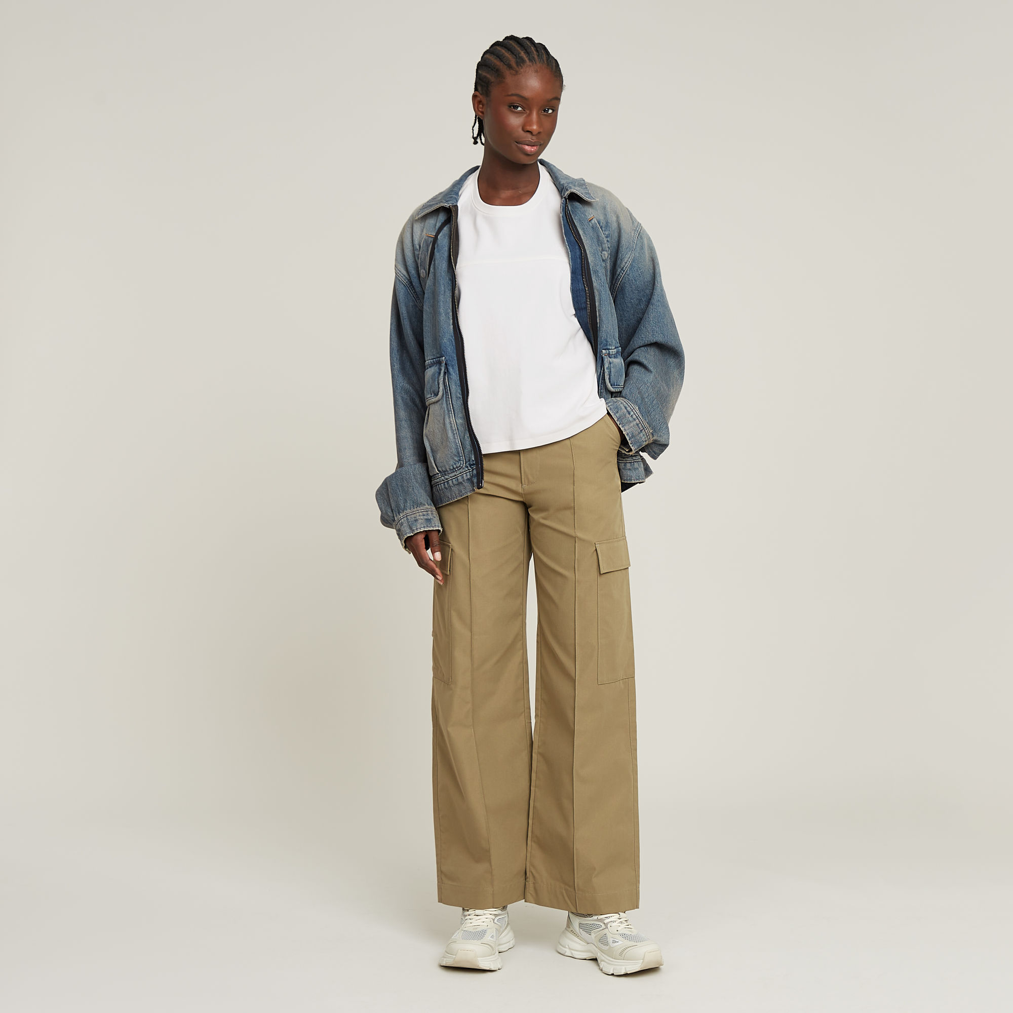 G-Star RAW G-Script Loose Top Wit Dames