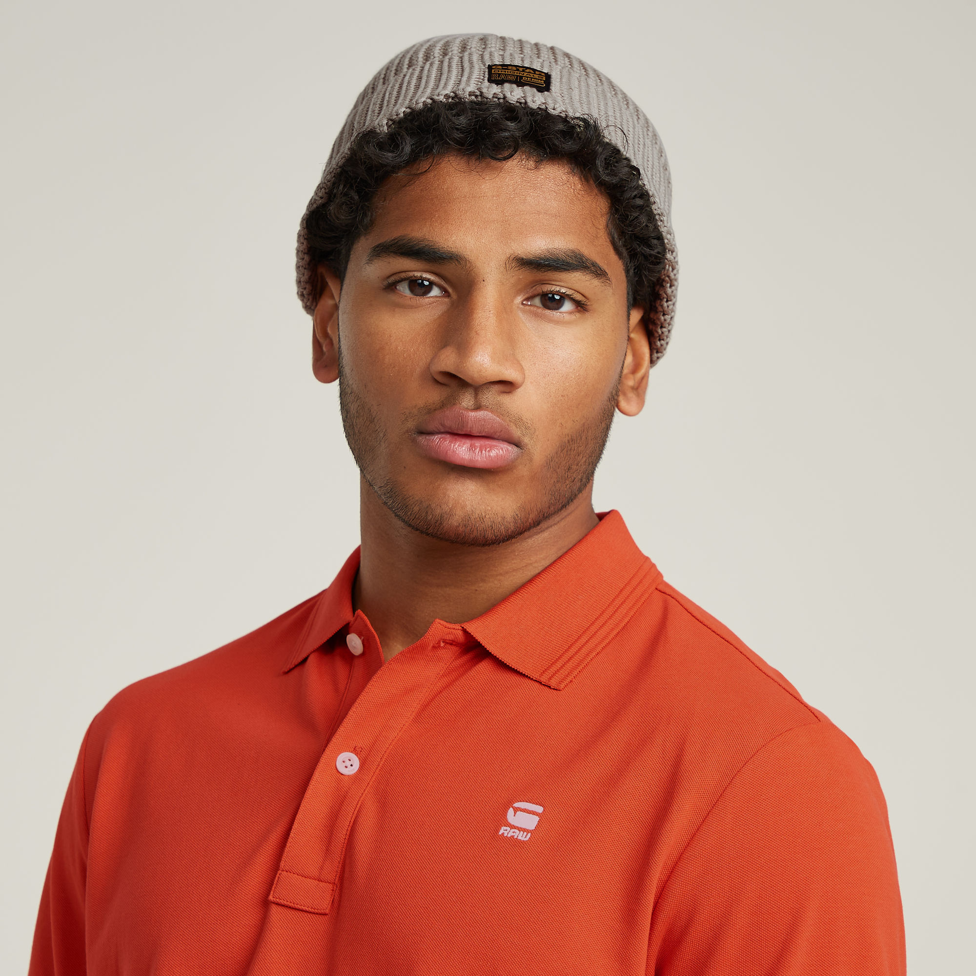 G-Star RAW Dunda Slim Polo Rood Heren