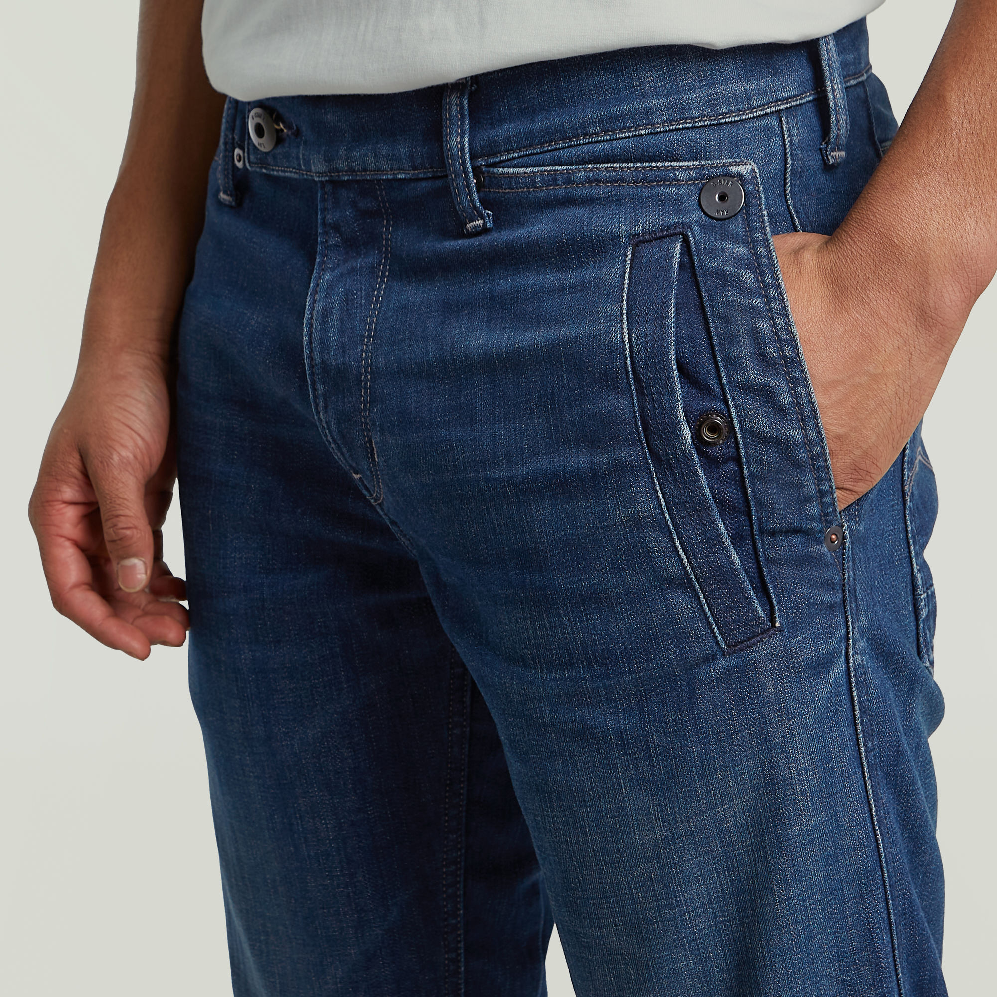 G-Star RAW Vent 3D Slim Jeans Donkerblauw Heren