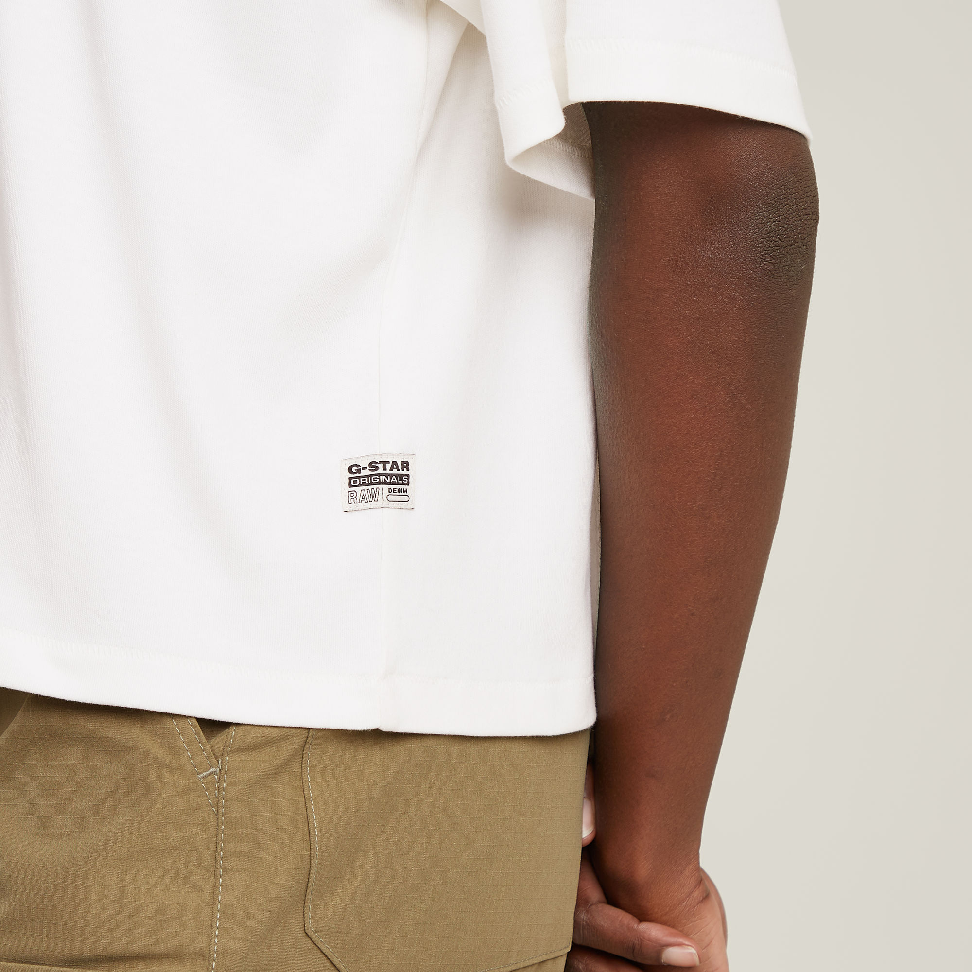 G-Star RAW G-Script Loose Top Wit Dames