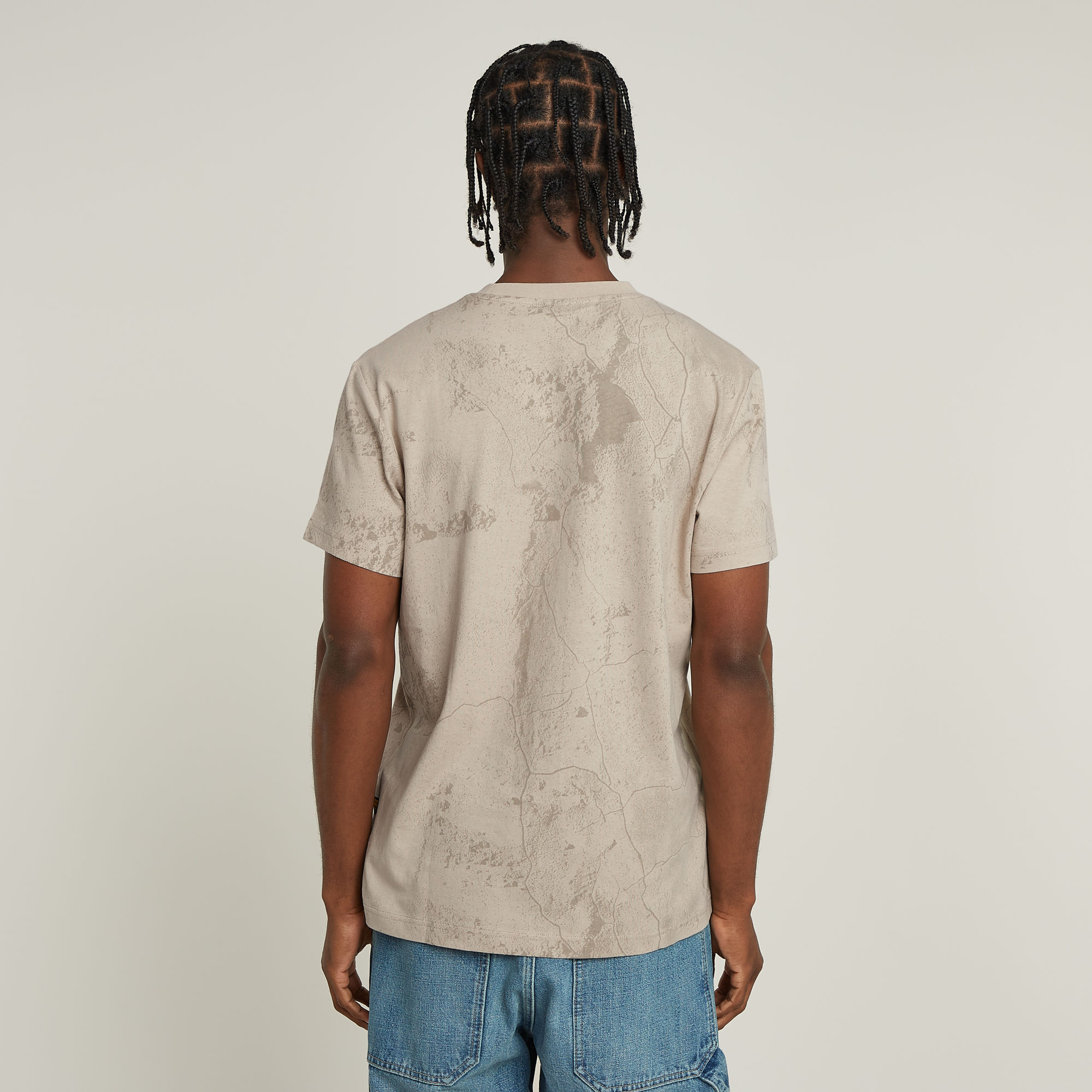 G-Star RAW Wash Allover T-Shirt Meerkleurig Heren