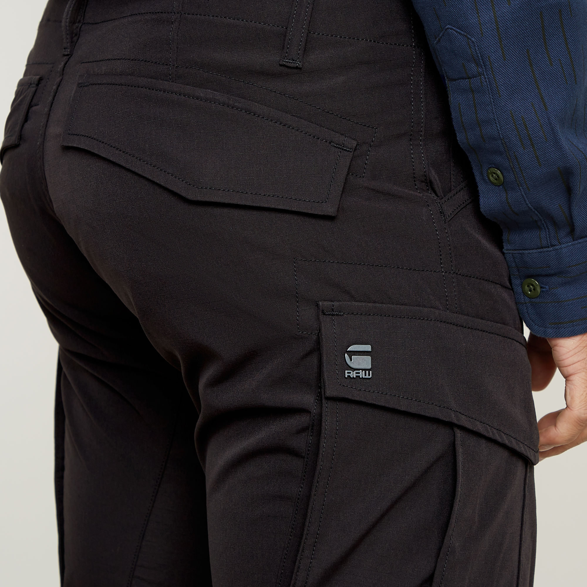 G-Star RAW Rovic Zip 3D Regular Tapered Broek Zwart Heren