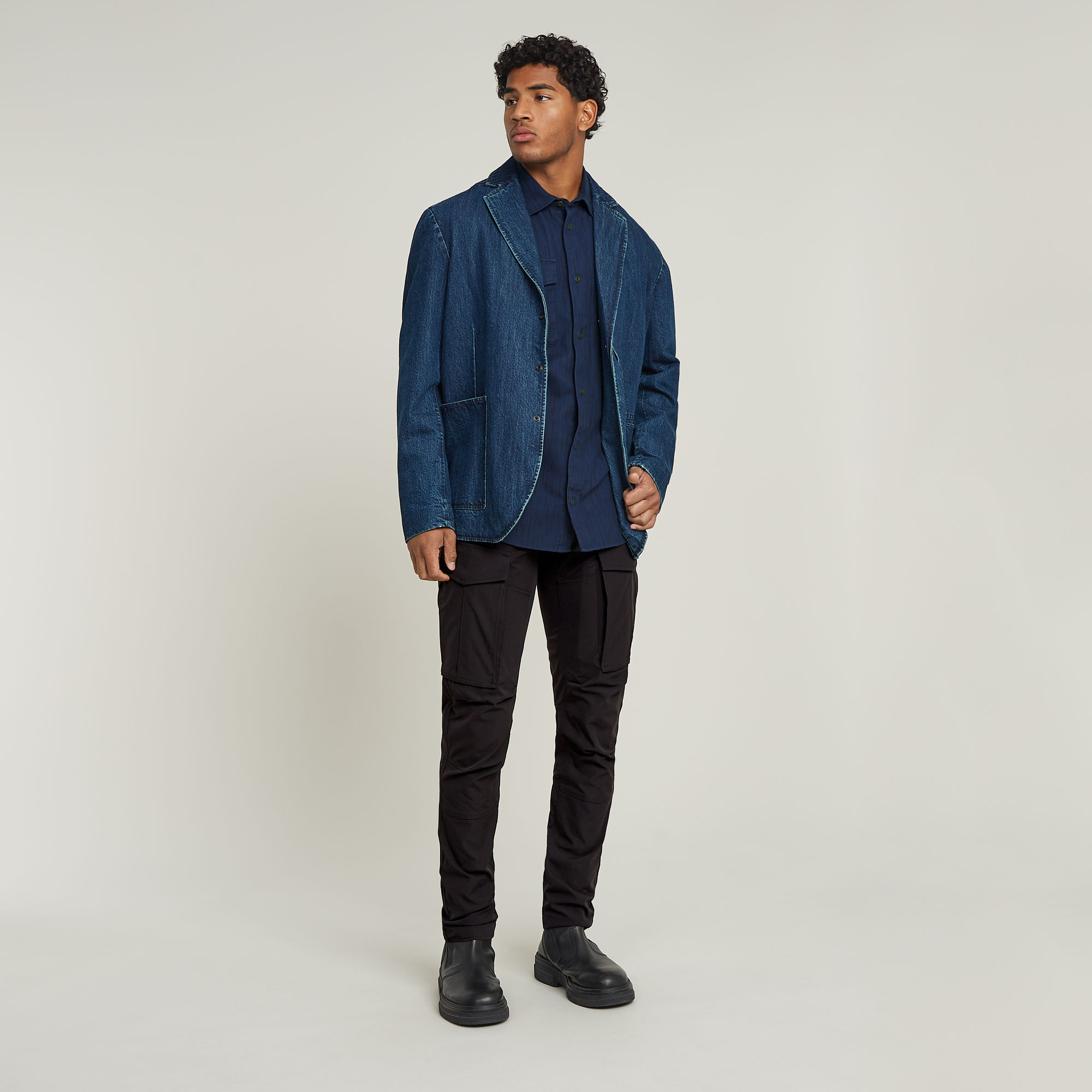 G-Star RAW Rovic Zip 3D Regular Tapered Broek Zwart Heren