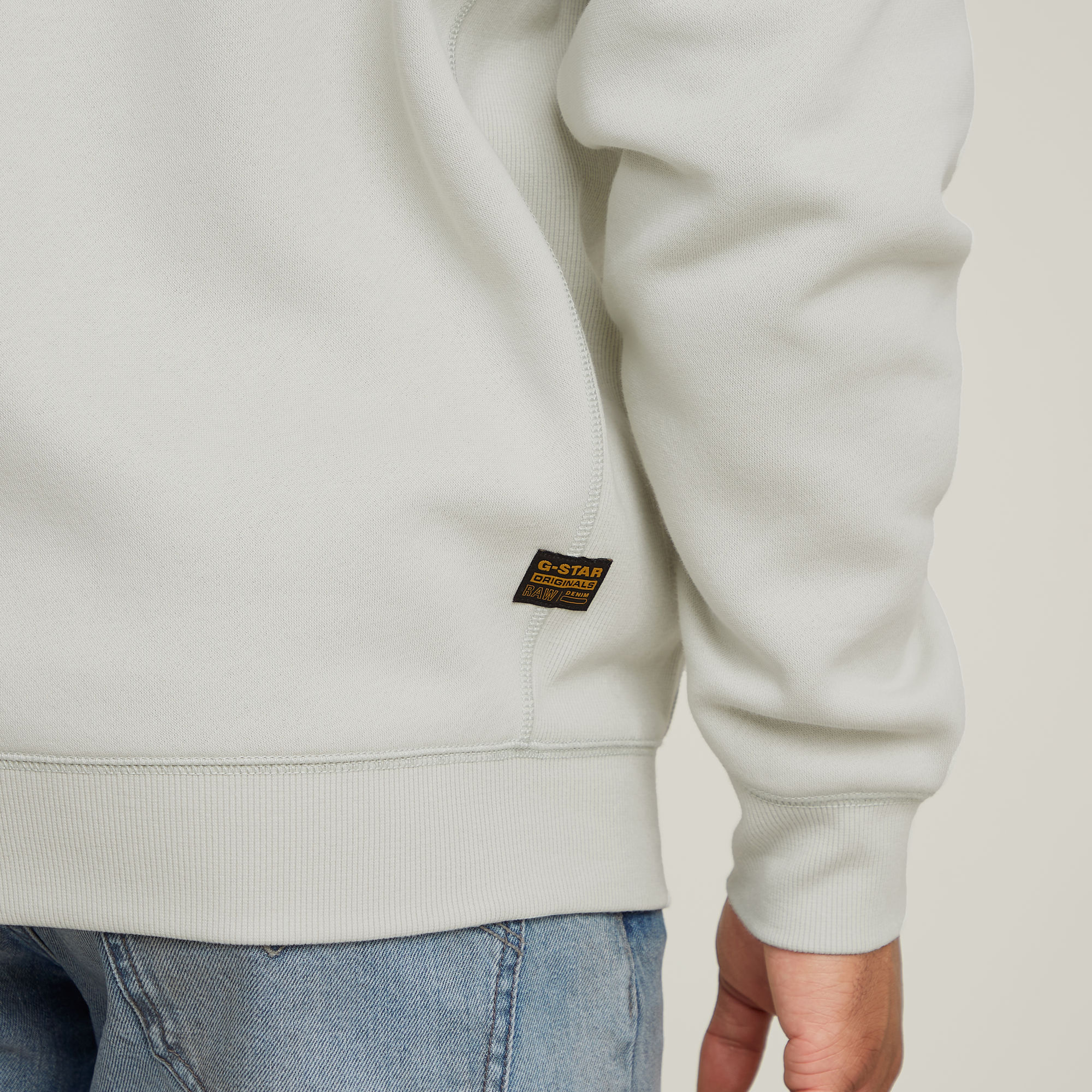 G-Star RAW Premium Core Sweater Grijs Heren