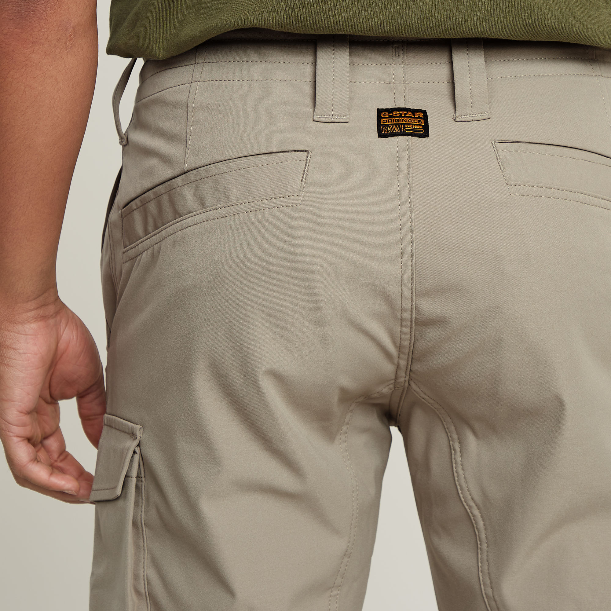 G-Star RAW Core Regular Cargo Broek Beige Heren