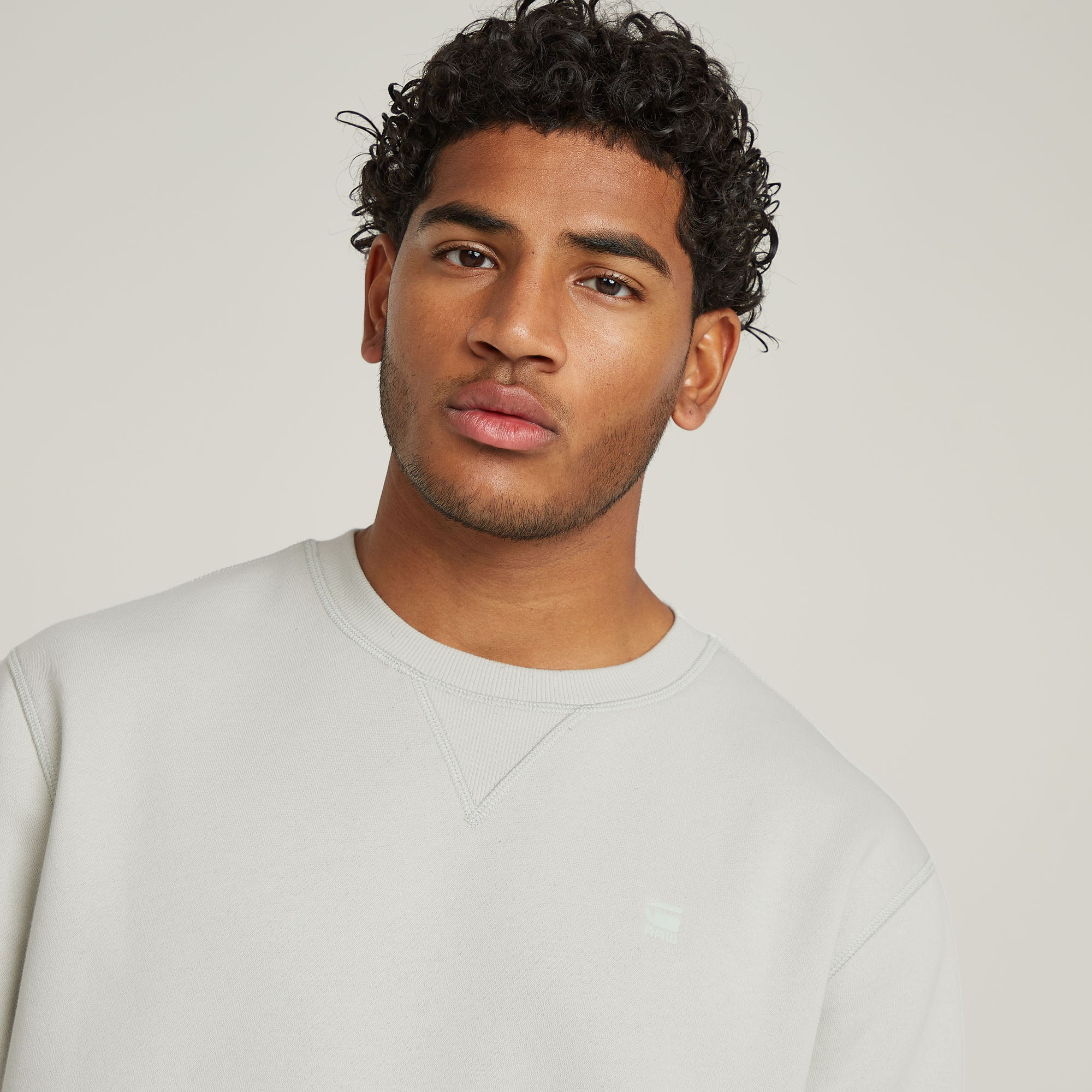 G-Star RAW Premium Core Sweater Grijs Heren