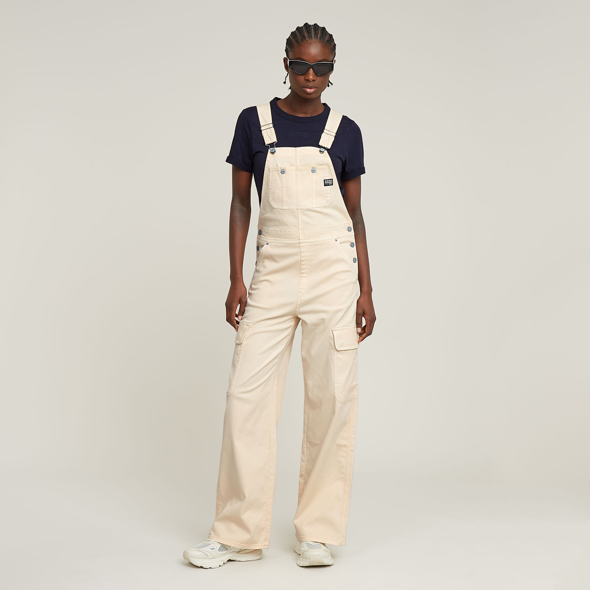 

Straight Dungaree - Pink - Women