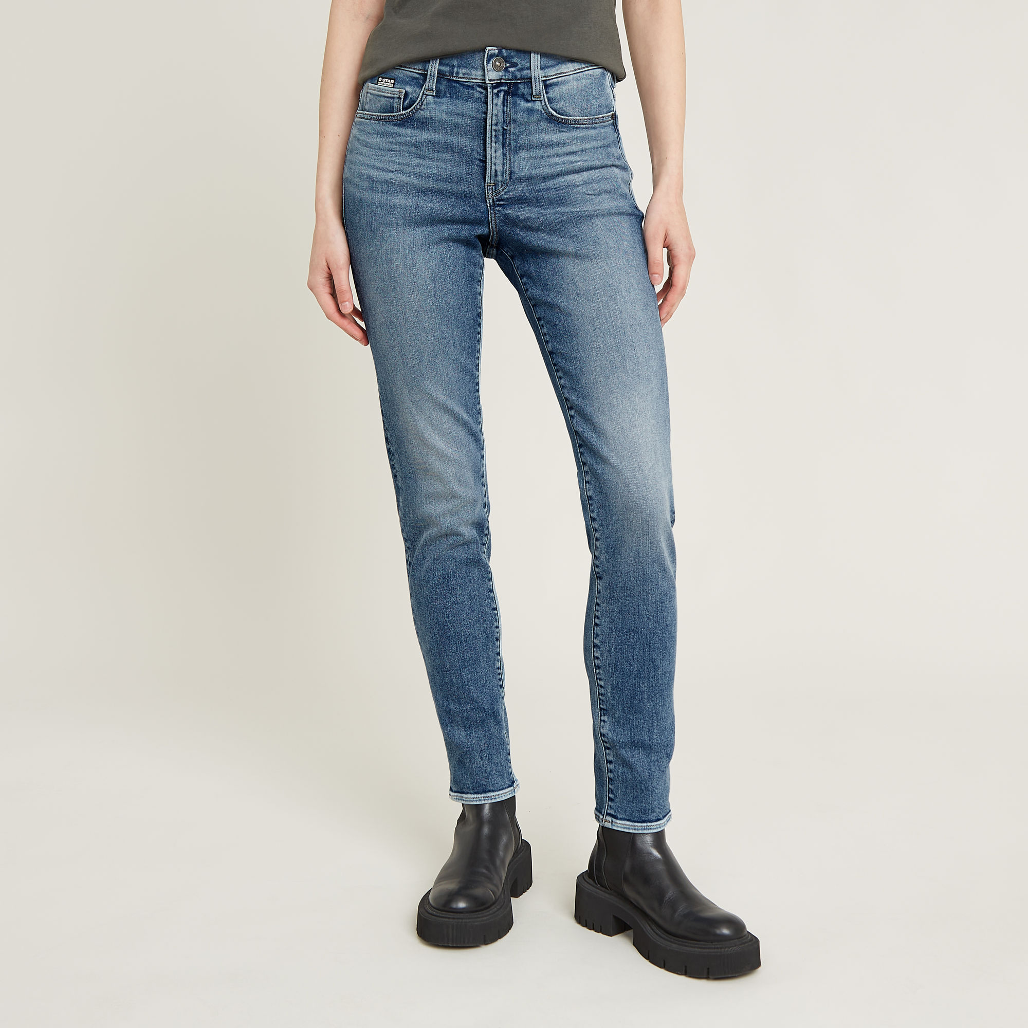 Ace 2.0 Slim Straight Jeans - Hellblau - Damen