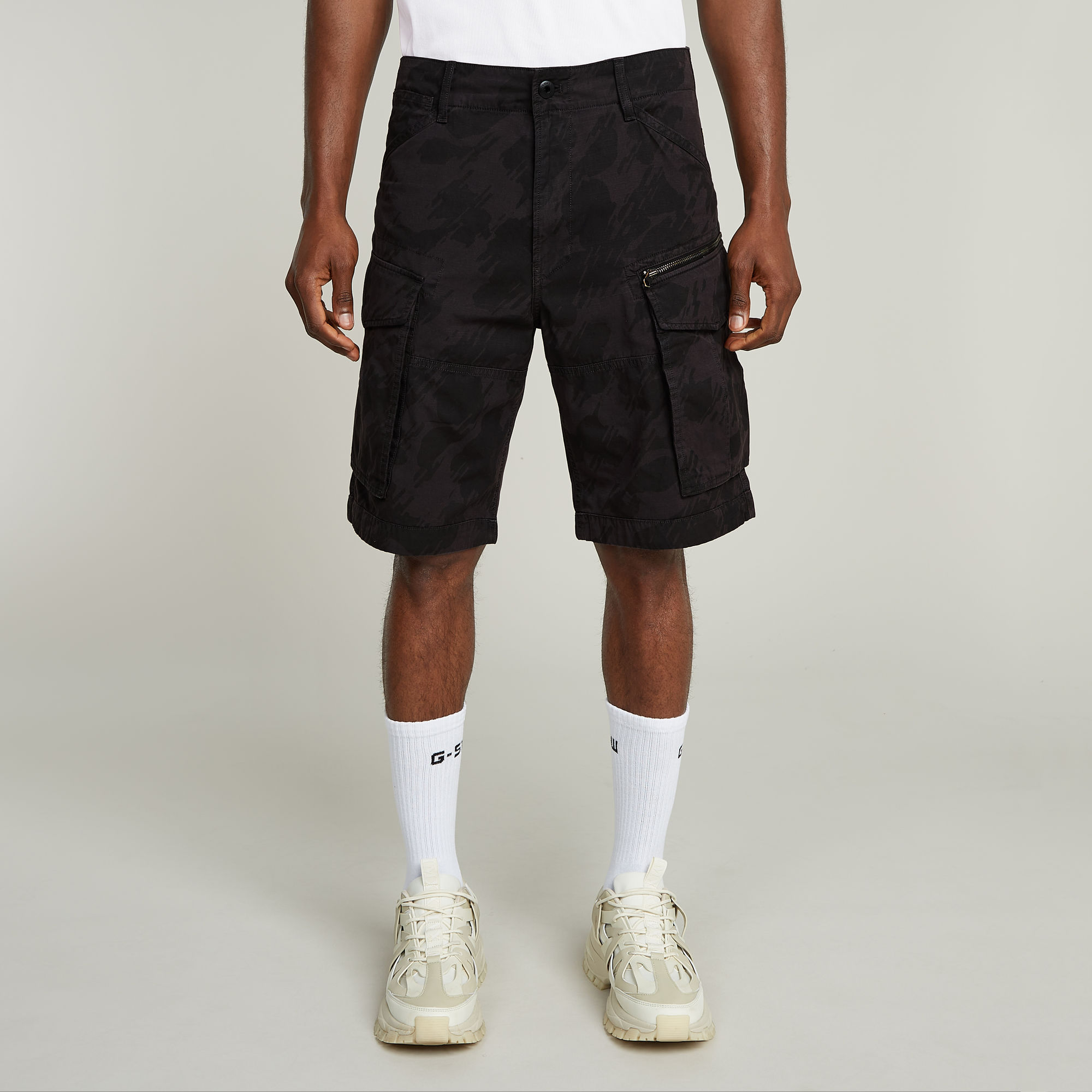 

Rovic Zip Relaxed Shorts - Multi color - Men