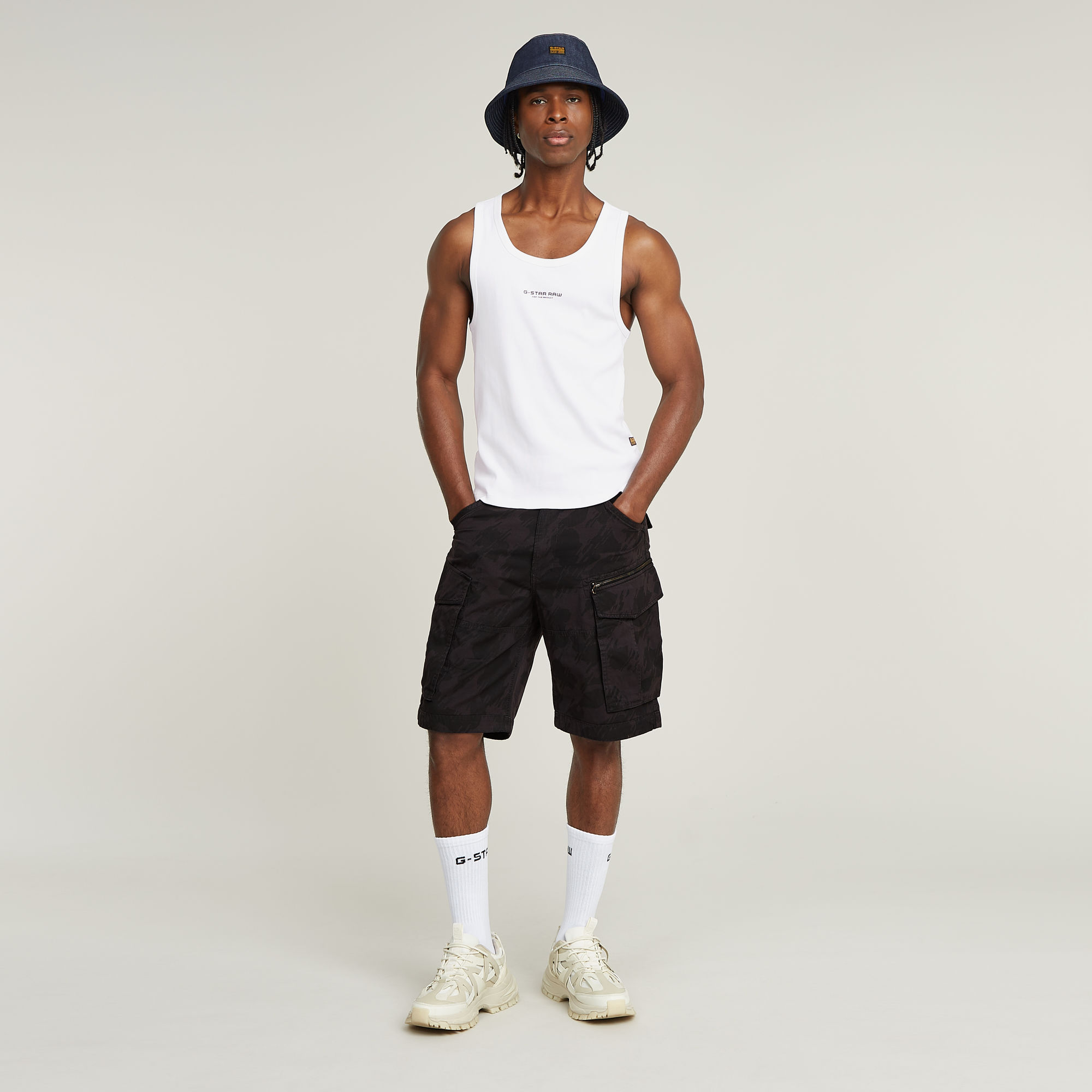 G-Star RAW Rovic Zip Relaxed Short Meerkleurig Heren