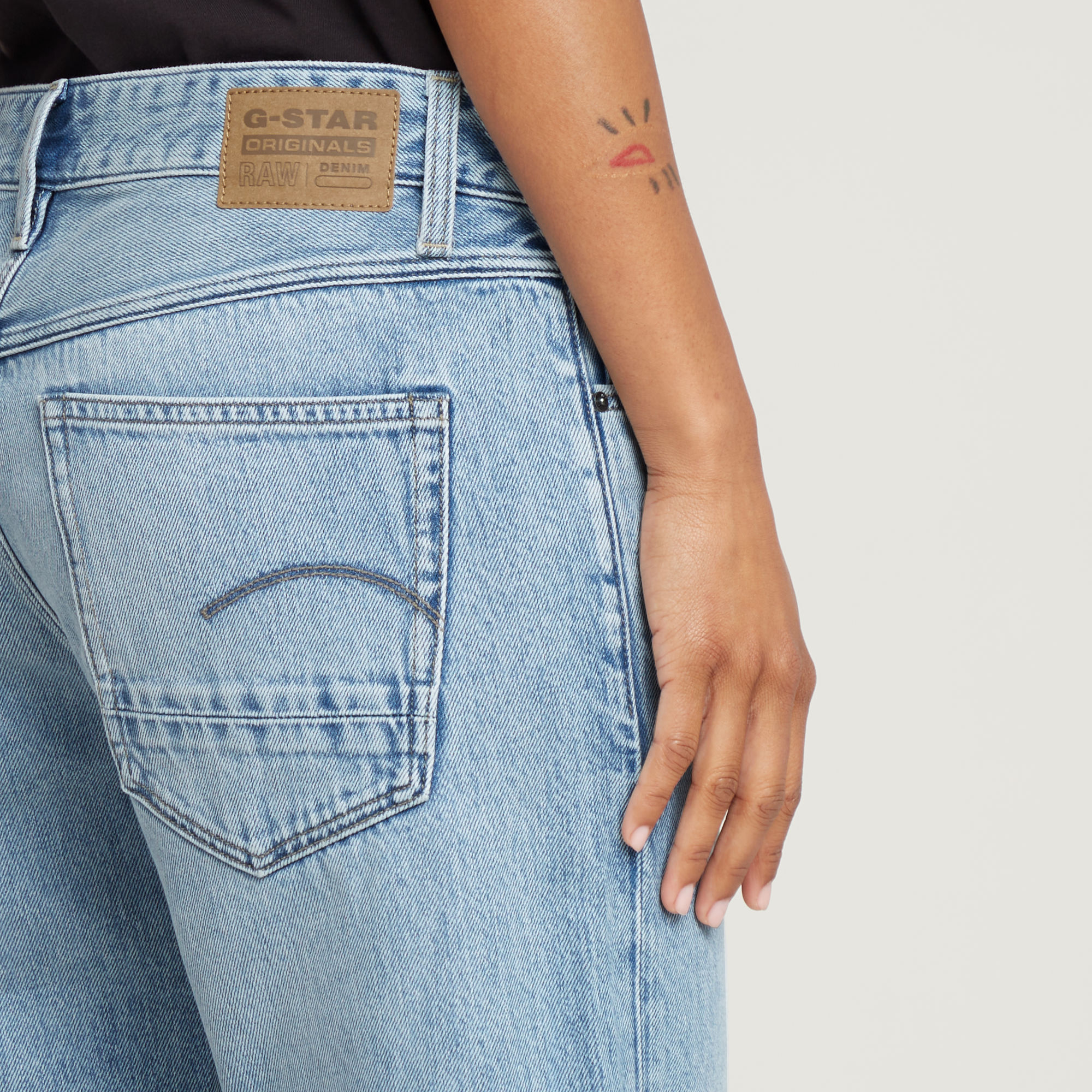G-Star RAW Kate Boyfriend Jeans Lichtblauw Dames