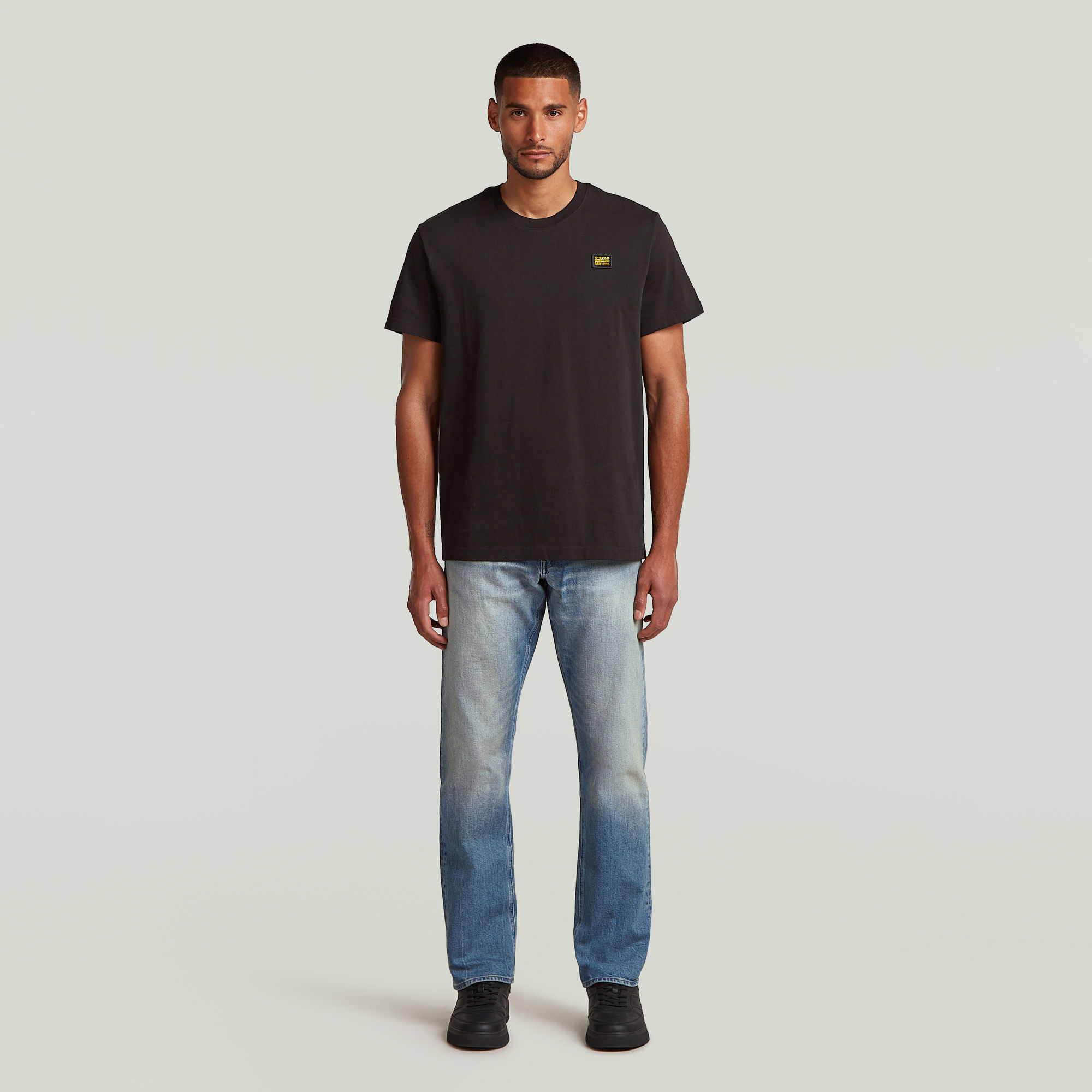 G-Star RAW Mosa Straight Jeans Midden blauw Heren