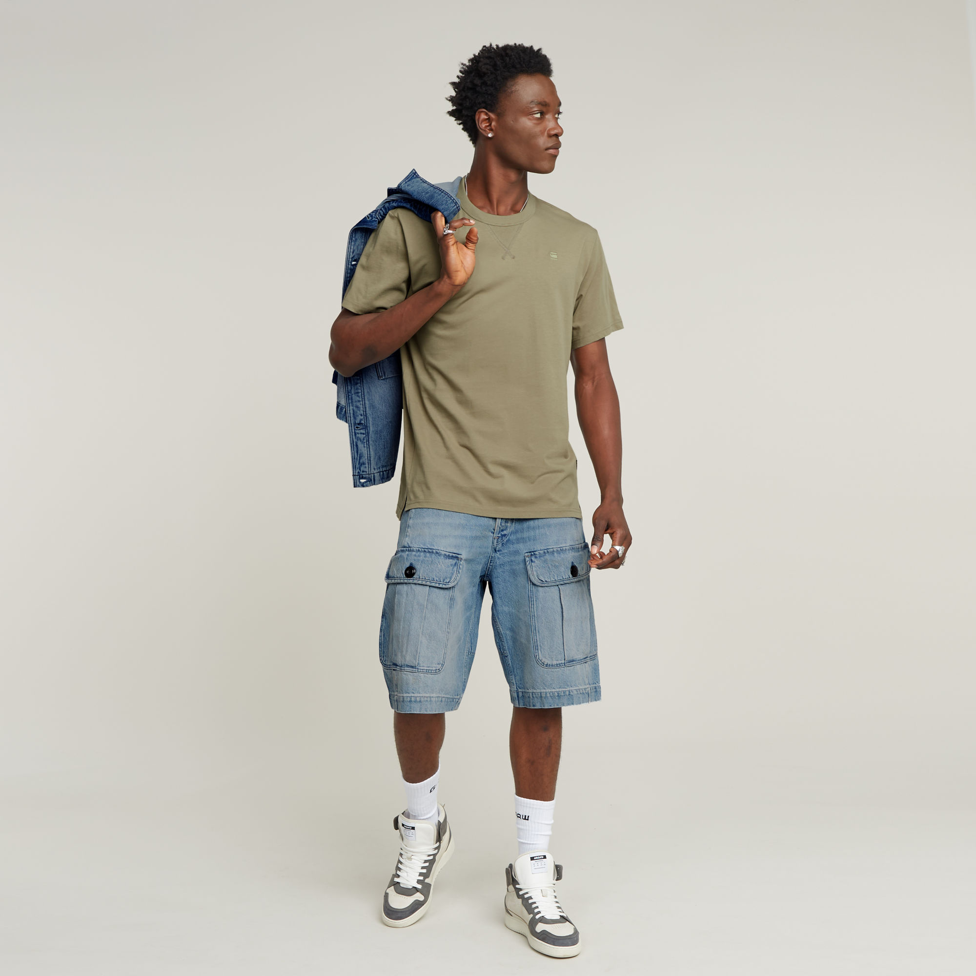 G-Star RAW Nifous T-Shirt Groen Heren