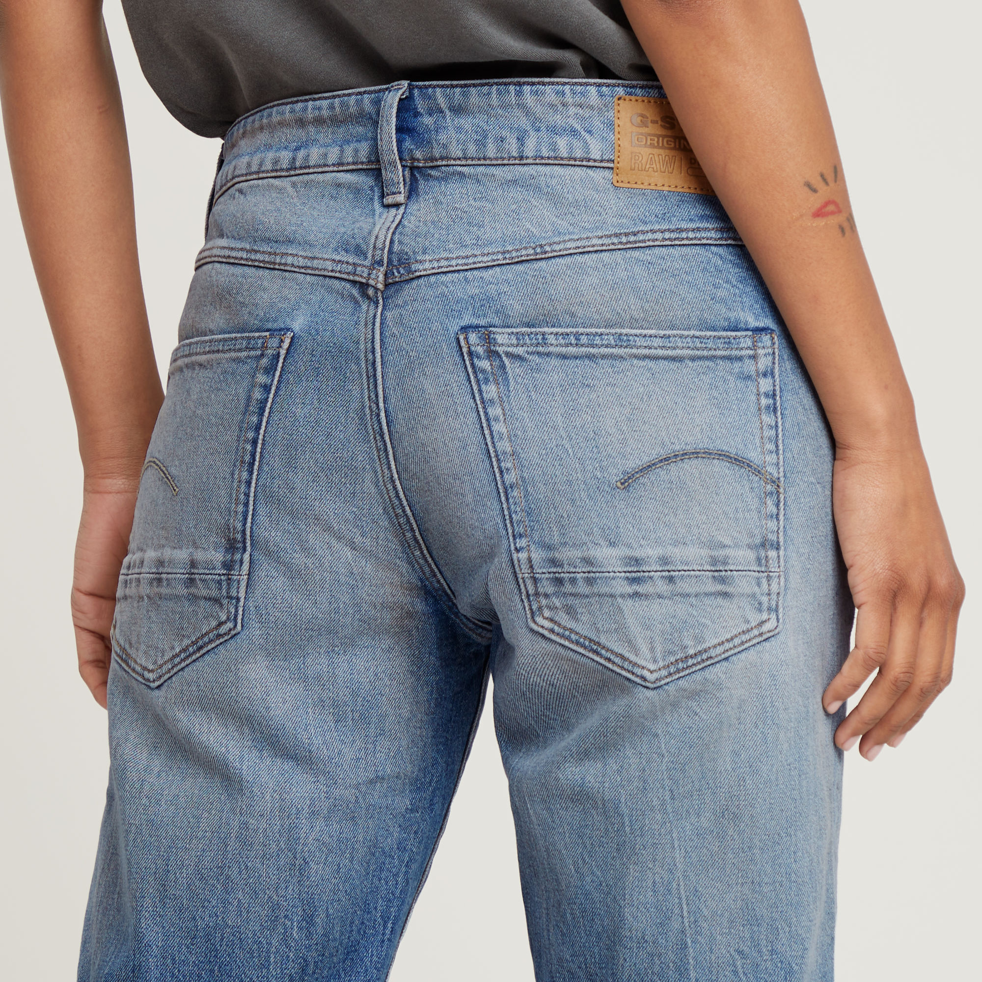 G-Star RAW Kate Boyfriend Jeans Midden blauw Dames
