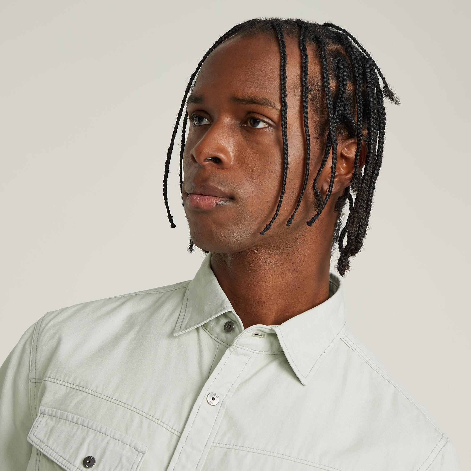 G-Star RAW Dakota Slim Shirt Grijs Heren
