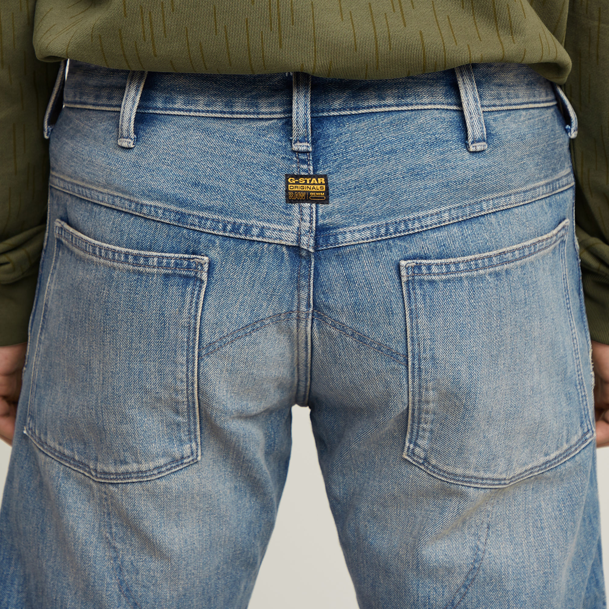 G-Star RAW G-STAR Elwood 3D Regular Jeans Lichtblauw Heren
