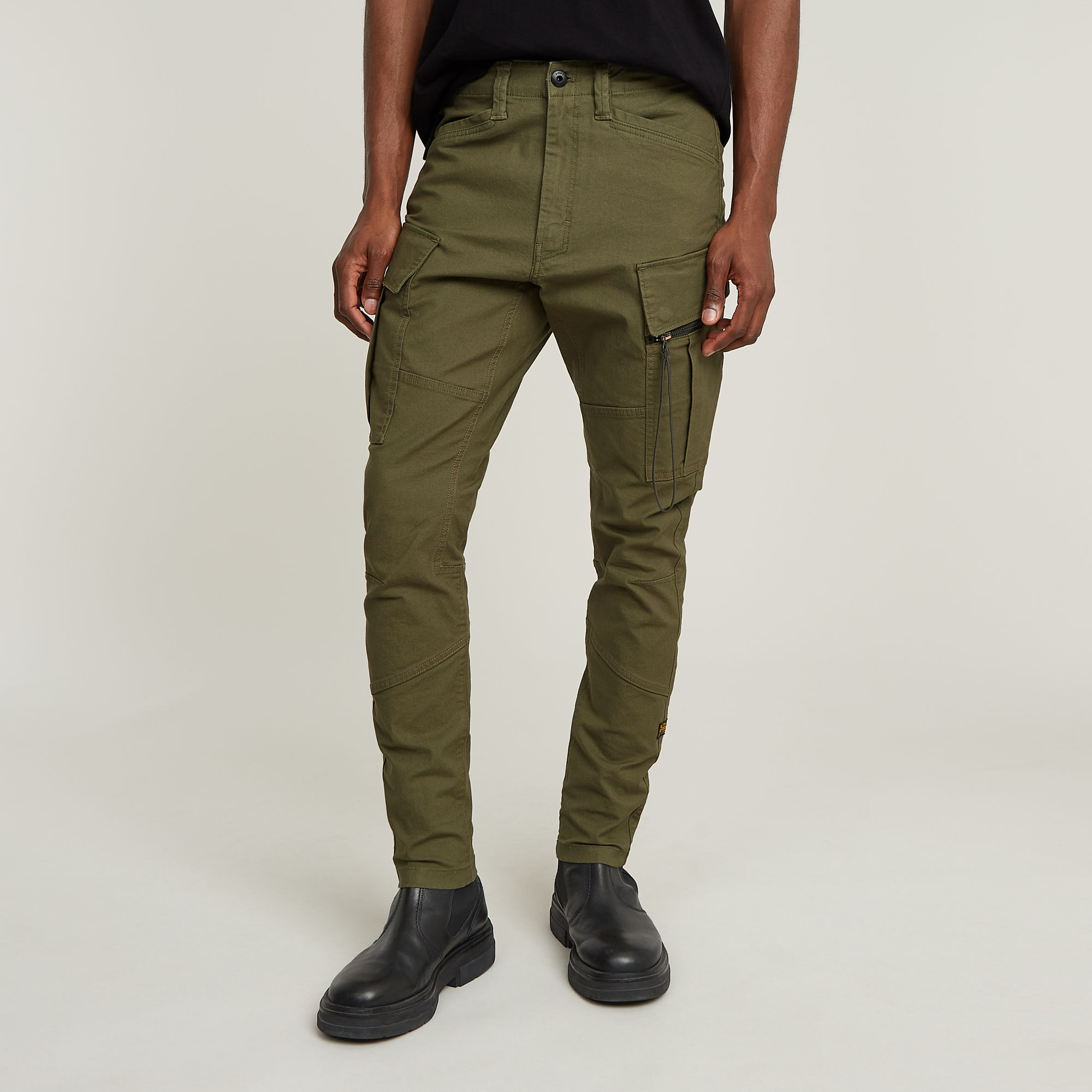 

Zip Pocket 3D Skinny Cargo Pants 2.0 - Green - Men