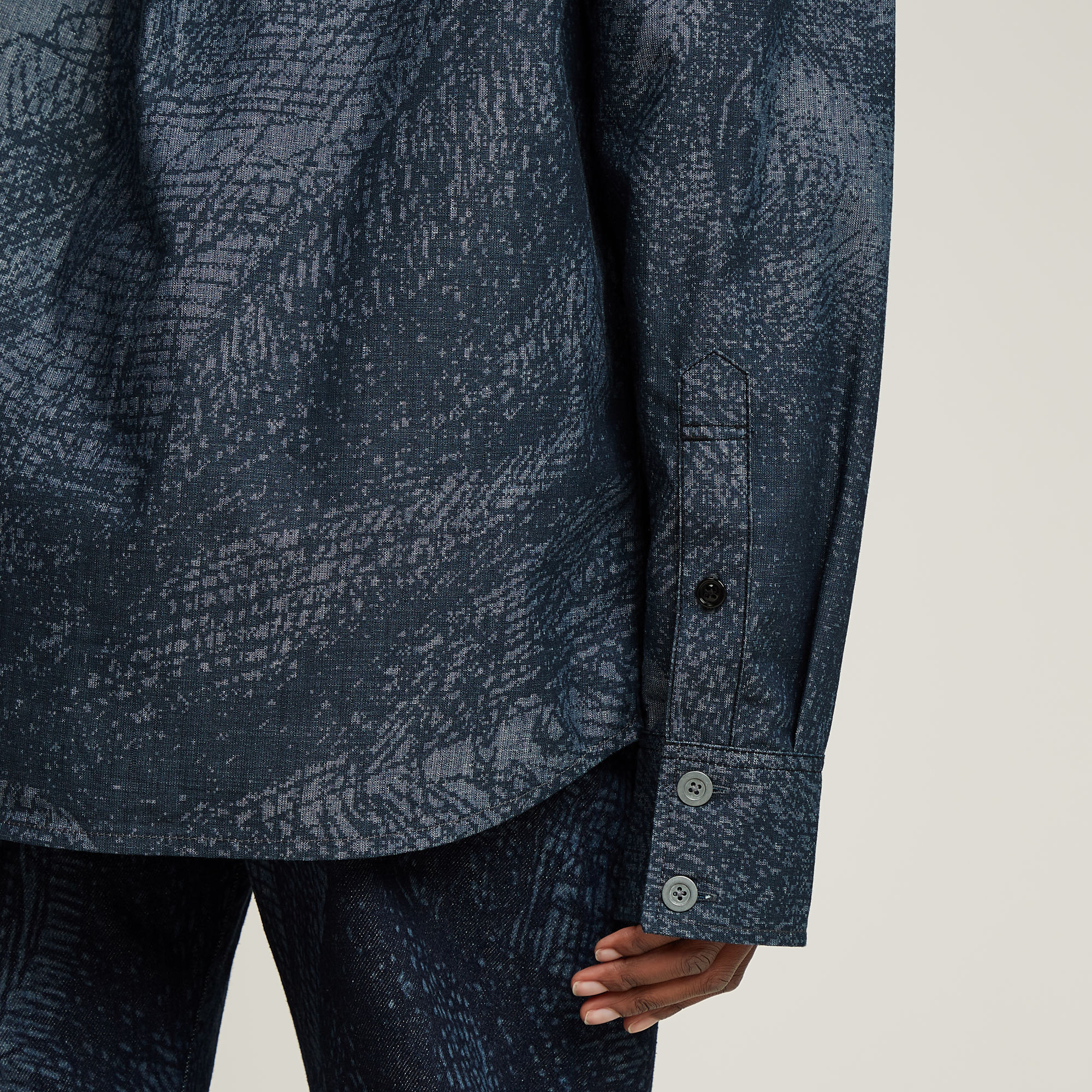 G-Star RAW Rembrandt Unisex Denim Shirt Meerkleurig Heren