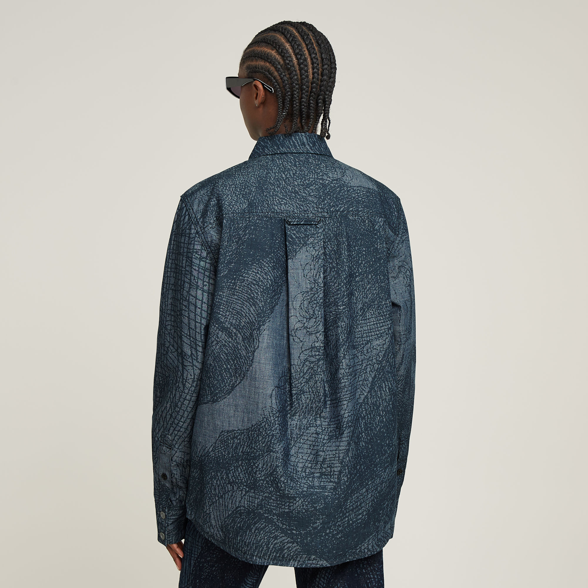 G-Star RAW Rembrandt Unisex Denim Shirt Meerkleurig Heren