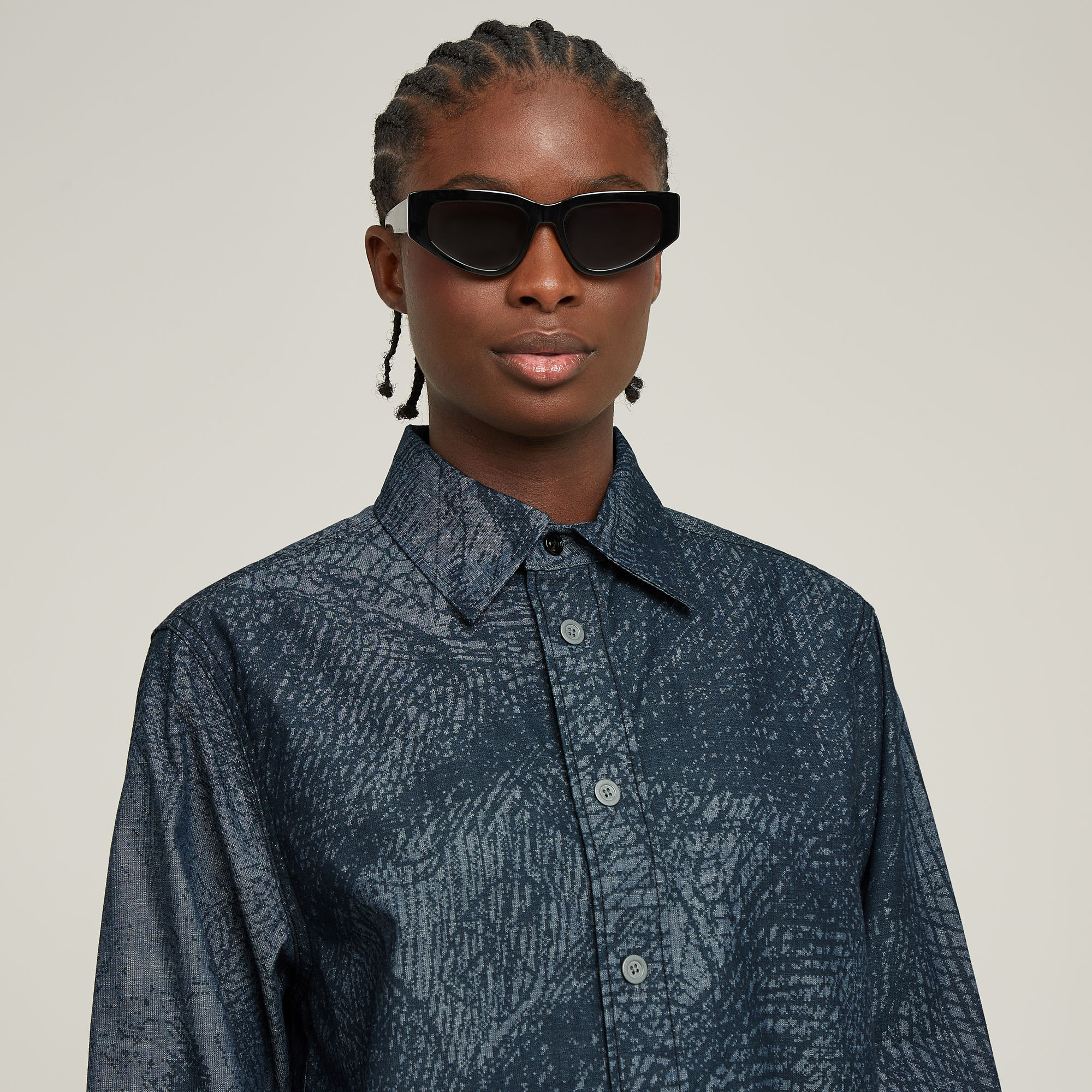 G-Star RAW Rembrandt Unisex Denim Shirt Meerkleurig Heren