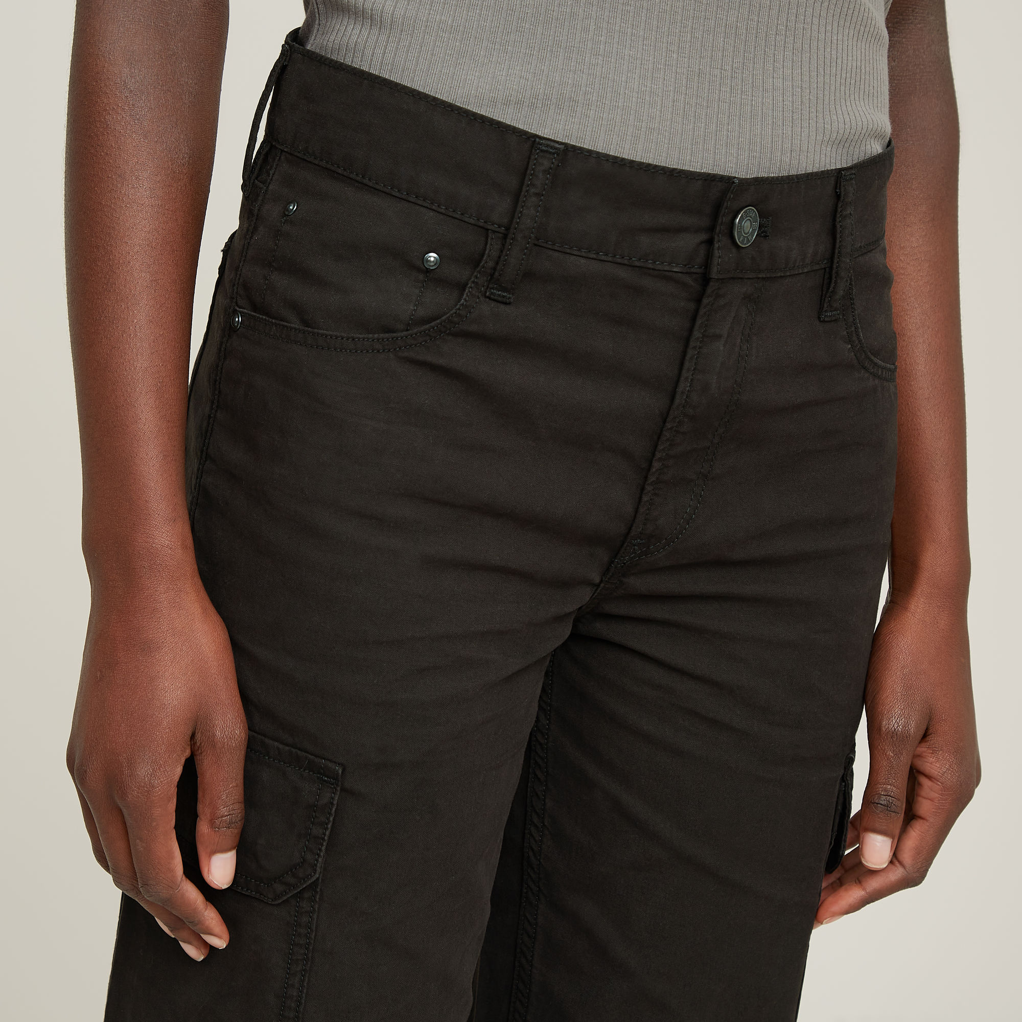 G-Star RAW Judee Cargo Broek Zwart Dames