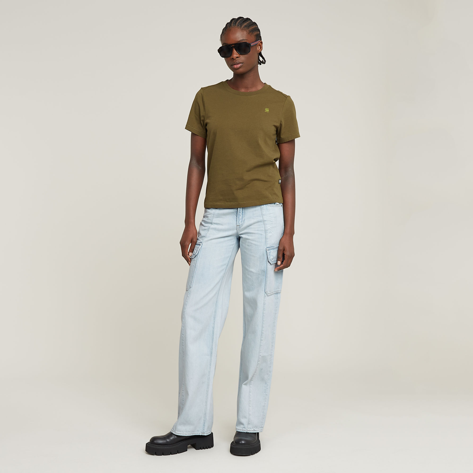 G-Star RAW Nifous Top Groen Dames
