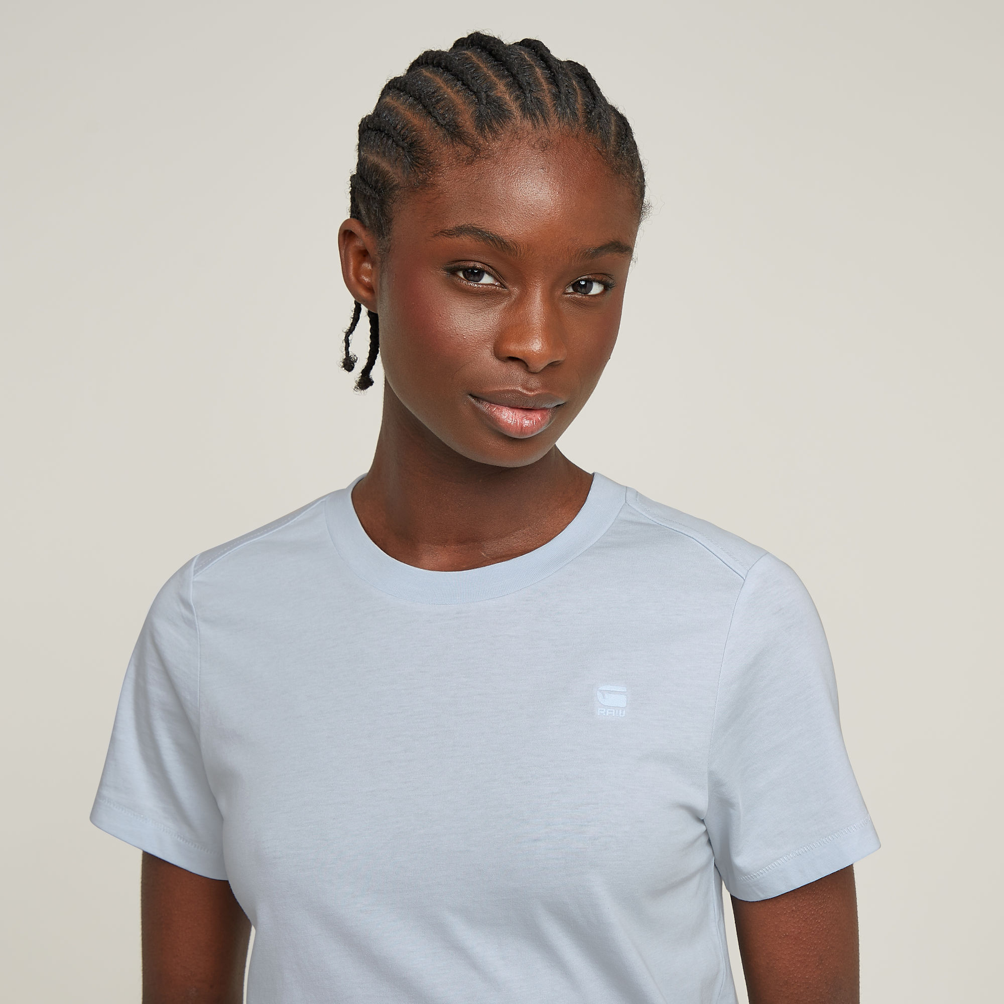 G-Star RAW Nifous Top Lichtblauw Dames