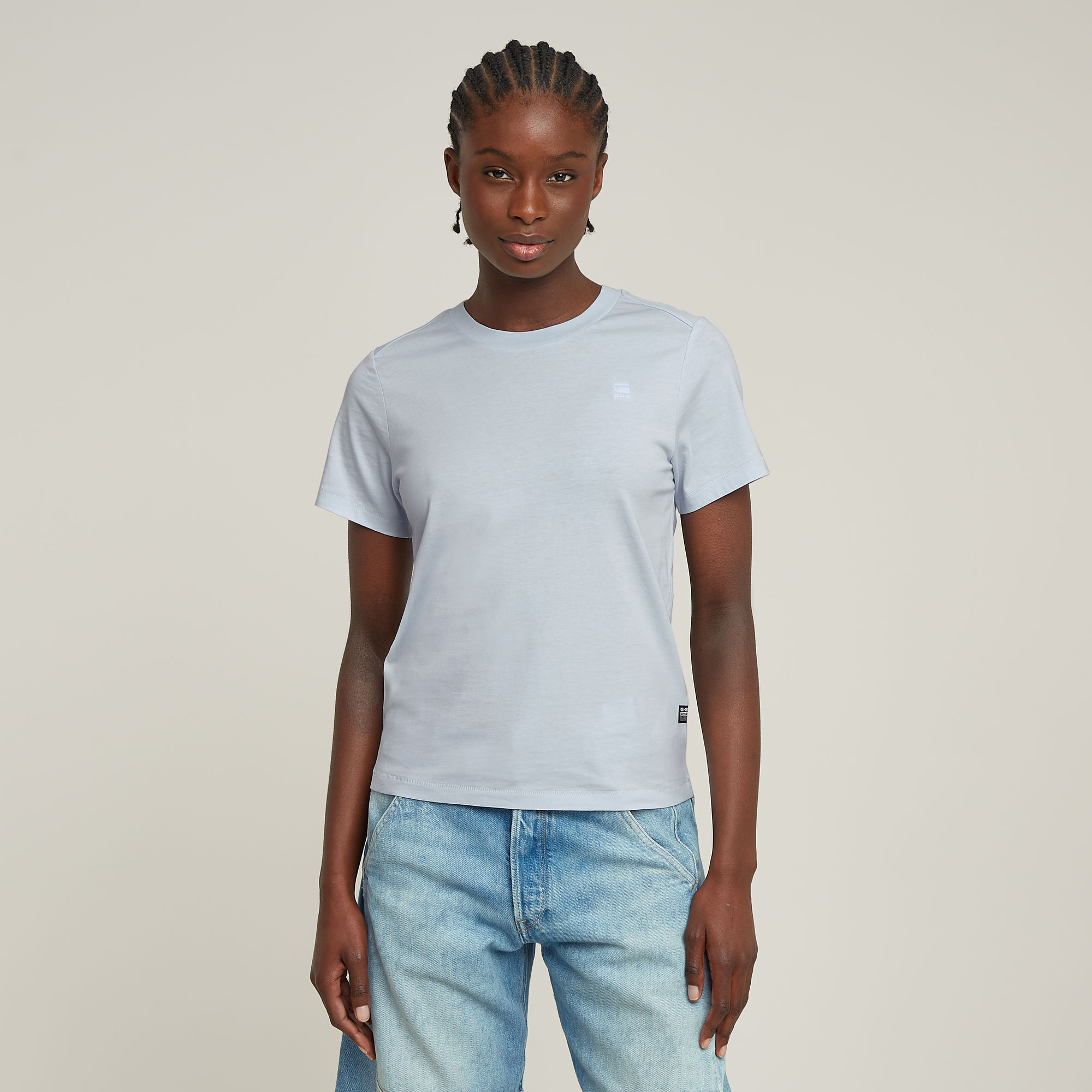 G-Star RAW Nifous Top - Lichtblauw - Dames