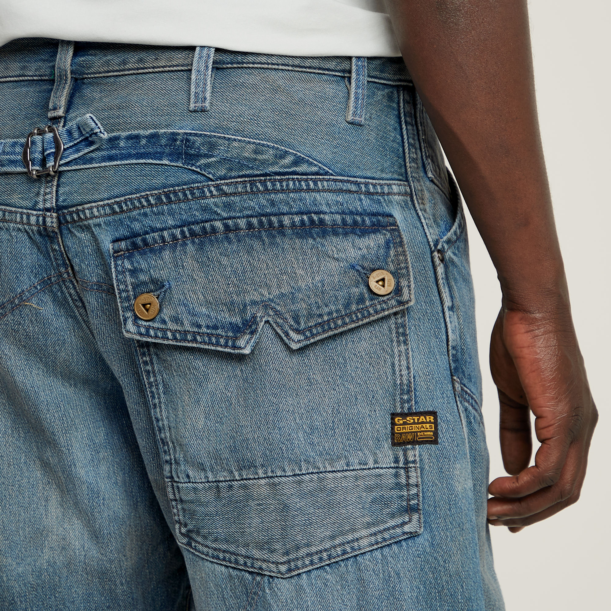 G-Star RAW 5620 3D Loose Jeans Lichtblauw Heren