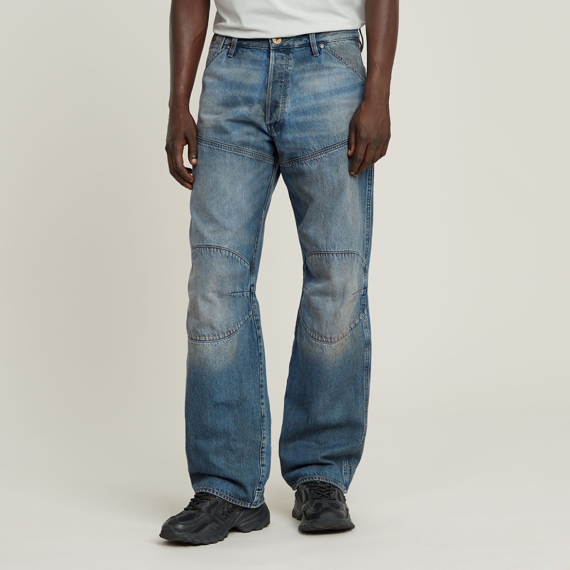 5620 3D Loose Jeans - Hellblau - Herren