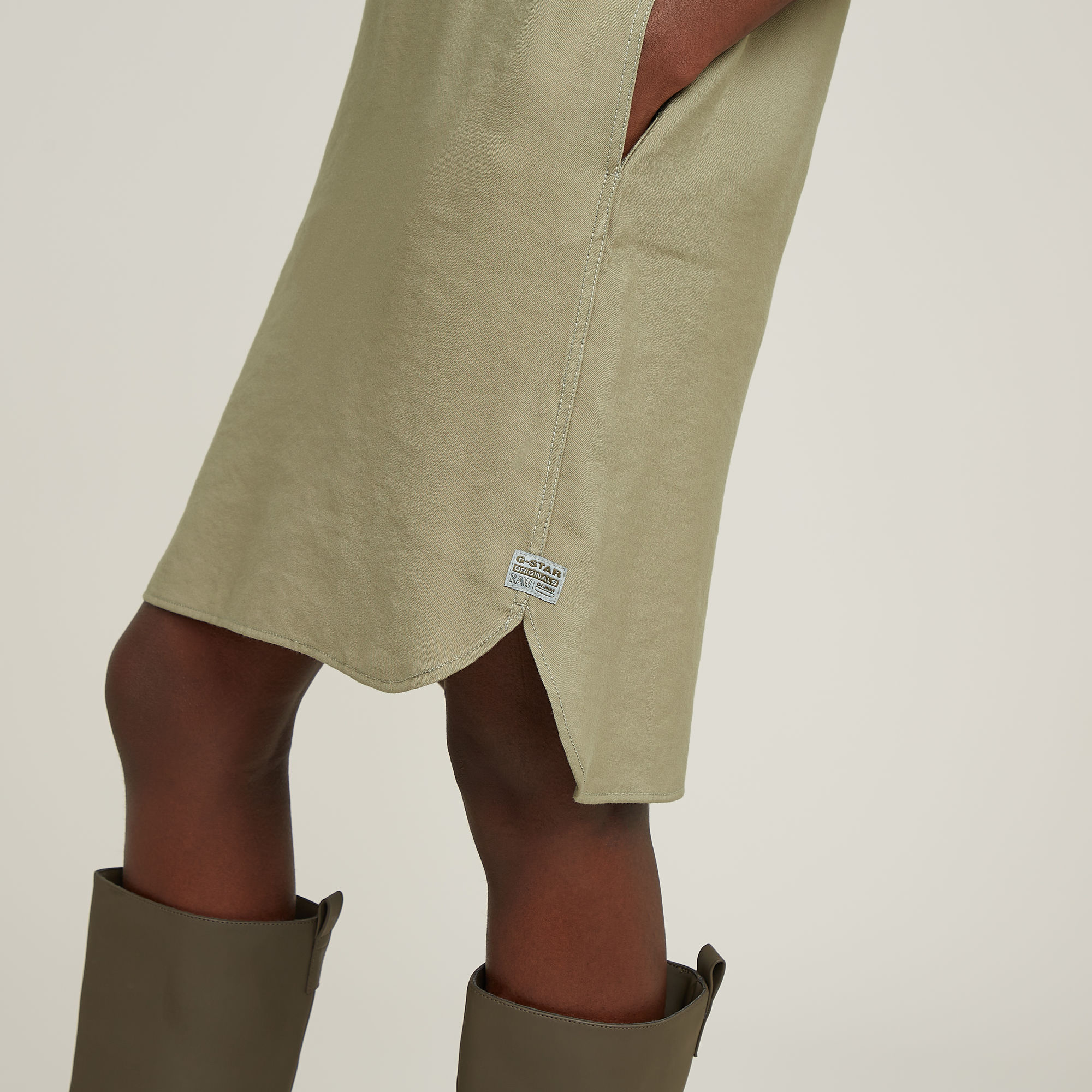 G-Star RAW Blousejurk Groen Dames